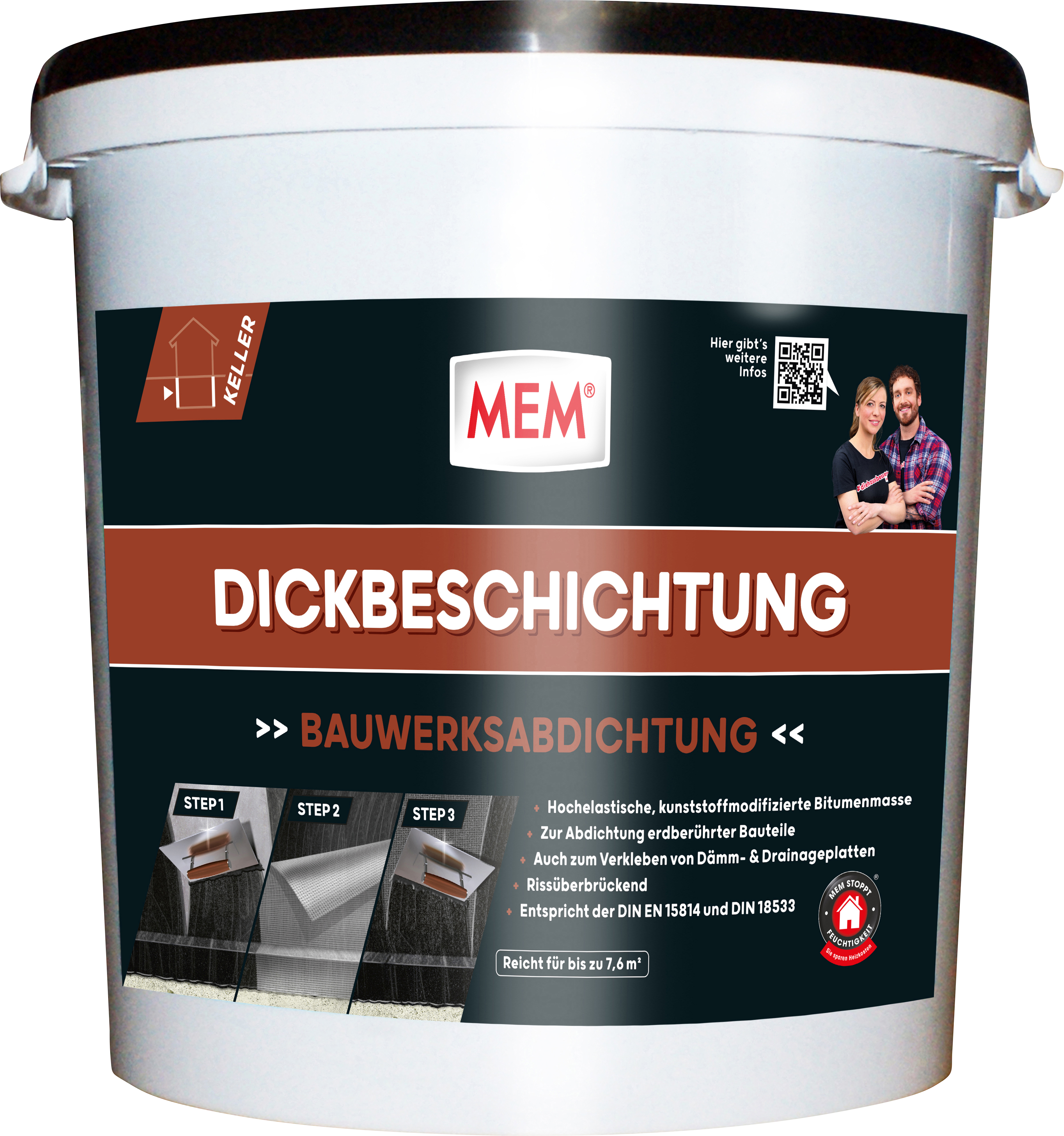 MEM Bitumen Dickbeschichtung 28 l