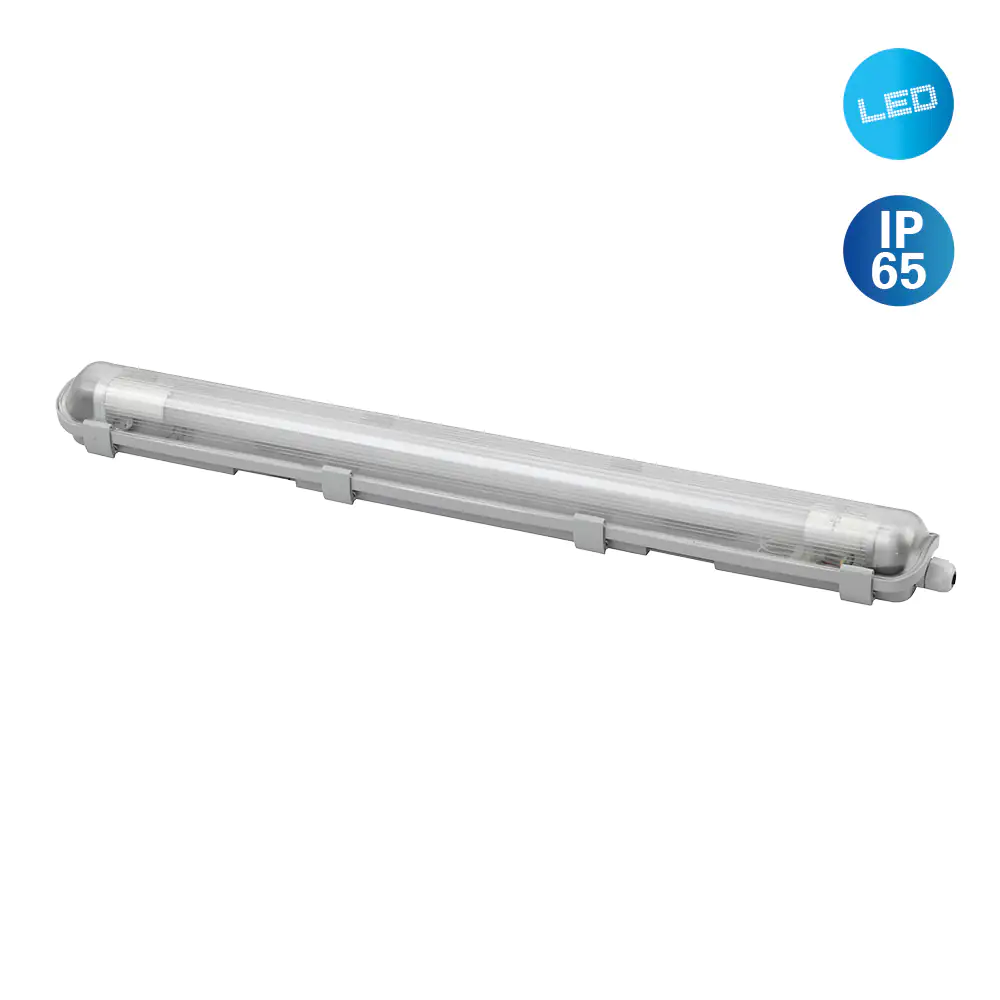 LED-Feuchtraumleuchte Pipe 1-flammig 127 cm T8, G13, 18 W, 1800 lm LED-Feuchtraumleuchte Pipe 1-flammig 127 cm T8, G13, 18 W, 1800 lm