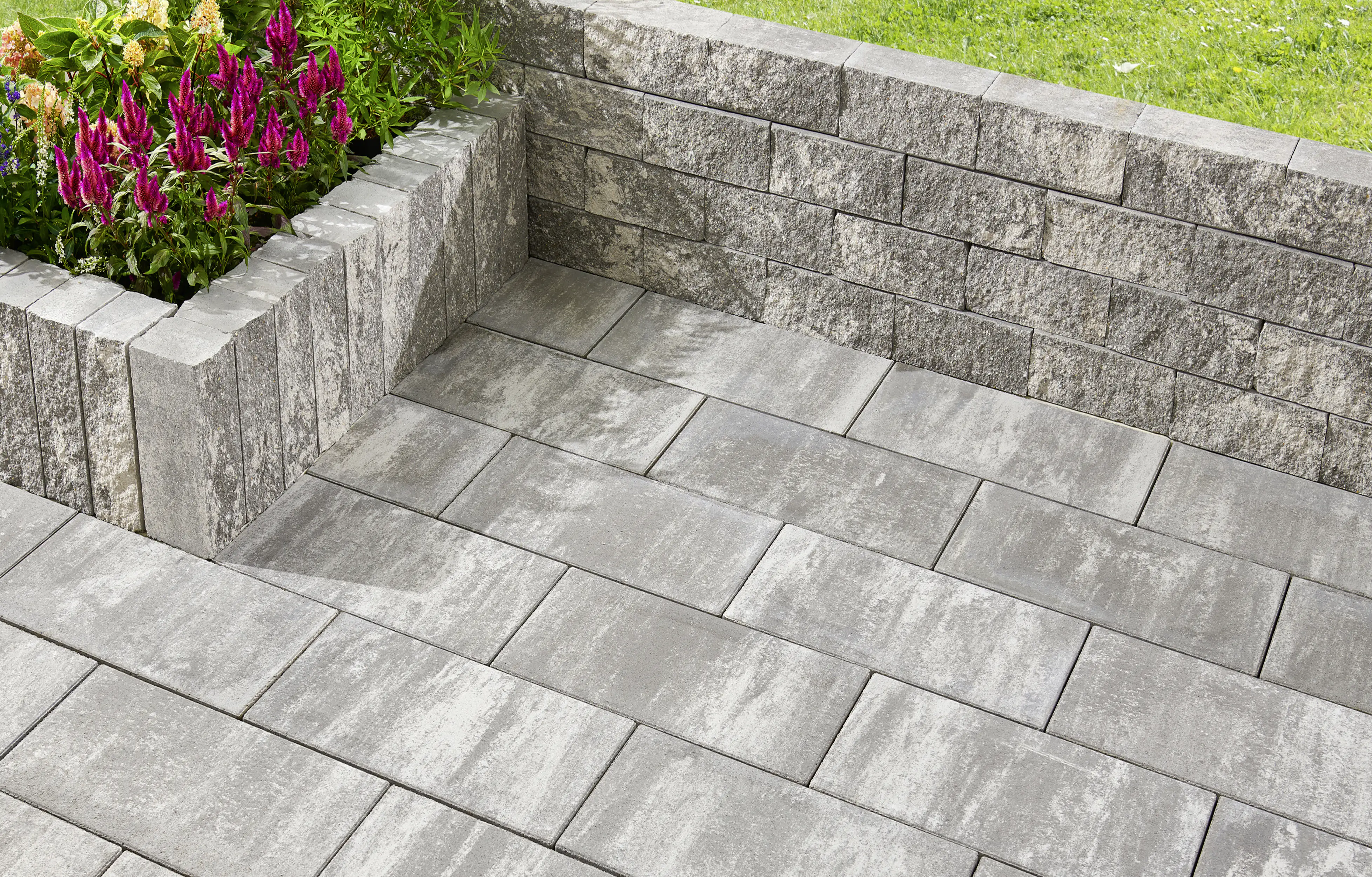 Primaster Mauerstein San Marino 30 x 15 x 12 cm grau-alpin Primaster Mauerstein San Marino 30 x 15 x 12 cm grau-alpin