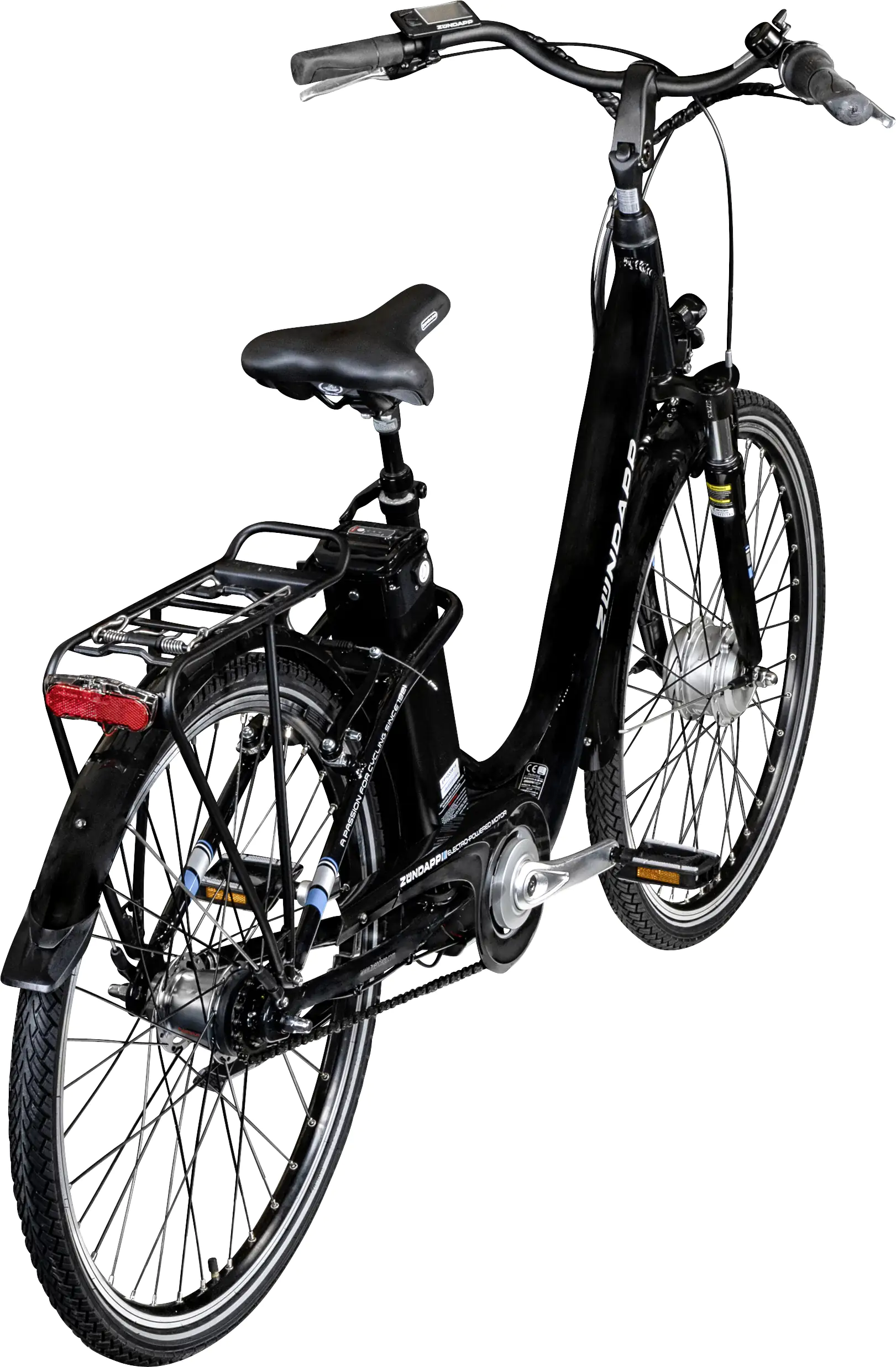 Zündapp E-Bike City Green 3.7 26 Zoll 7-Gang 374 Wh schwarz blau