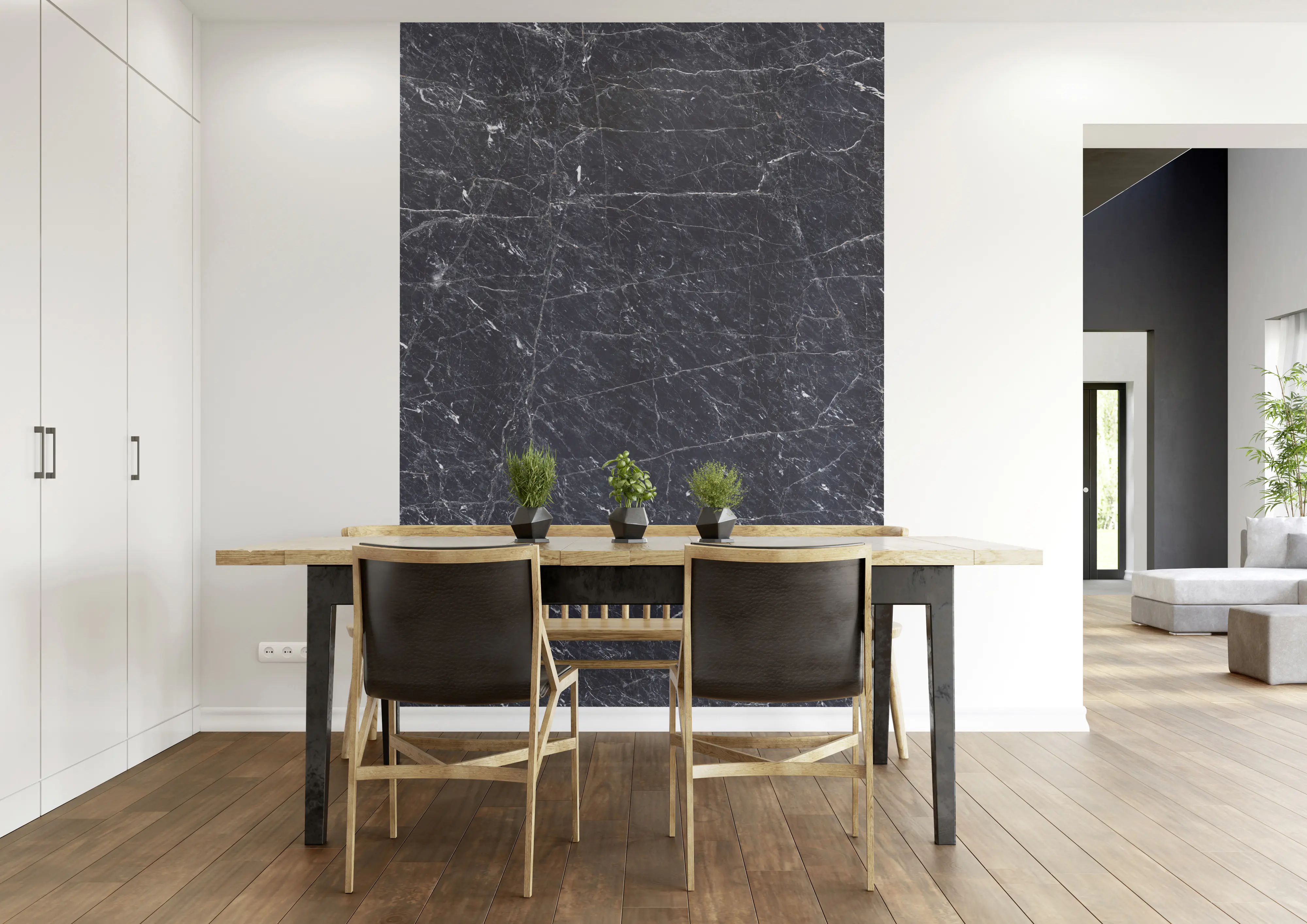 Rasch Vlies Fototapete 364323 Blau-Nachtblau Muster & Motive 2,65 m x 1,59 m