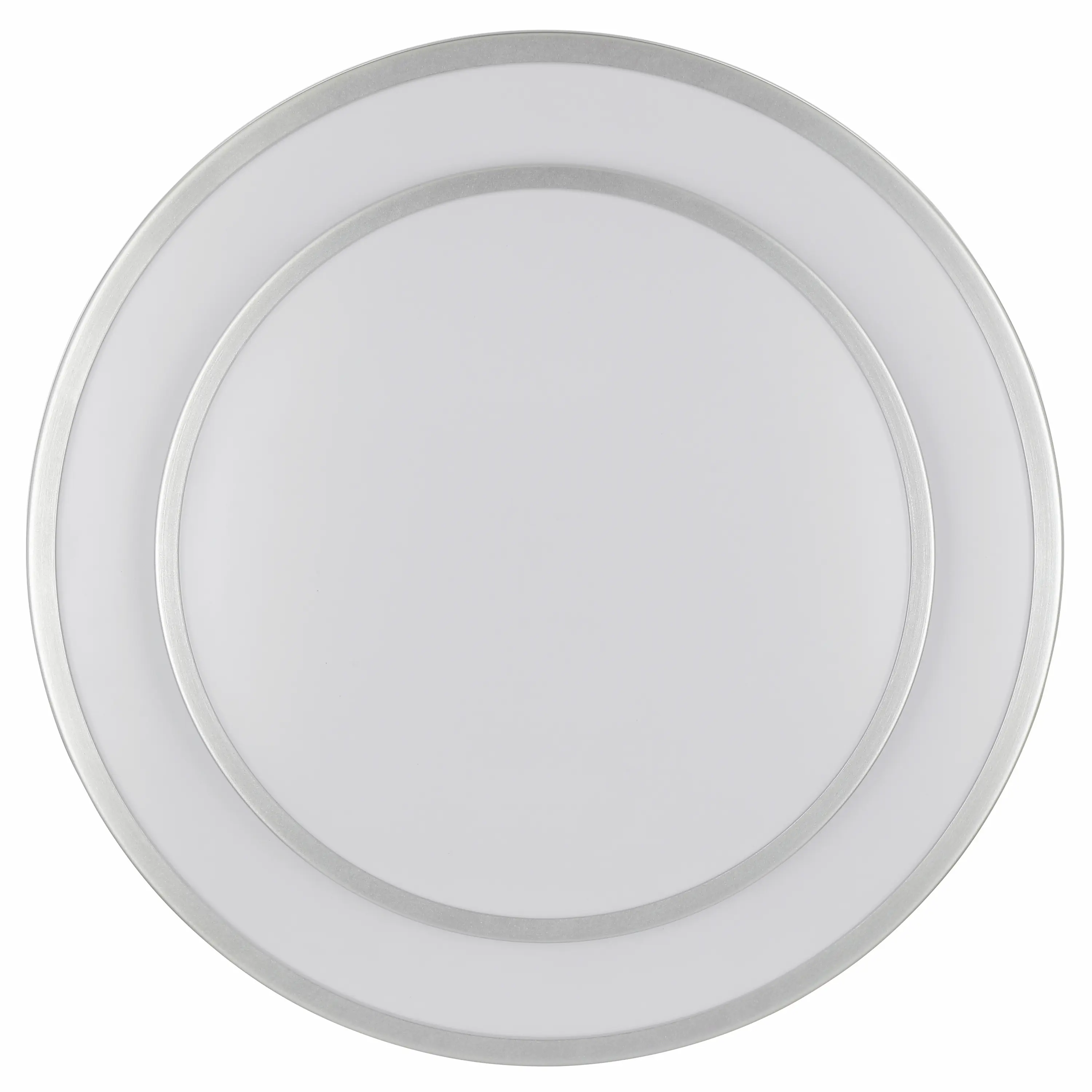 Brilliant LED Deckenleuchte Luciano Ø 39 x 7,8 cm neutralweiß aluminium weiß