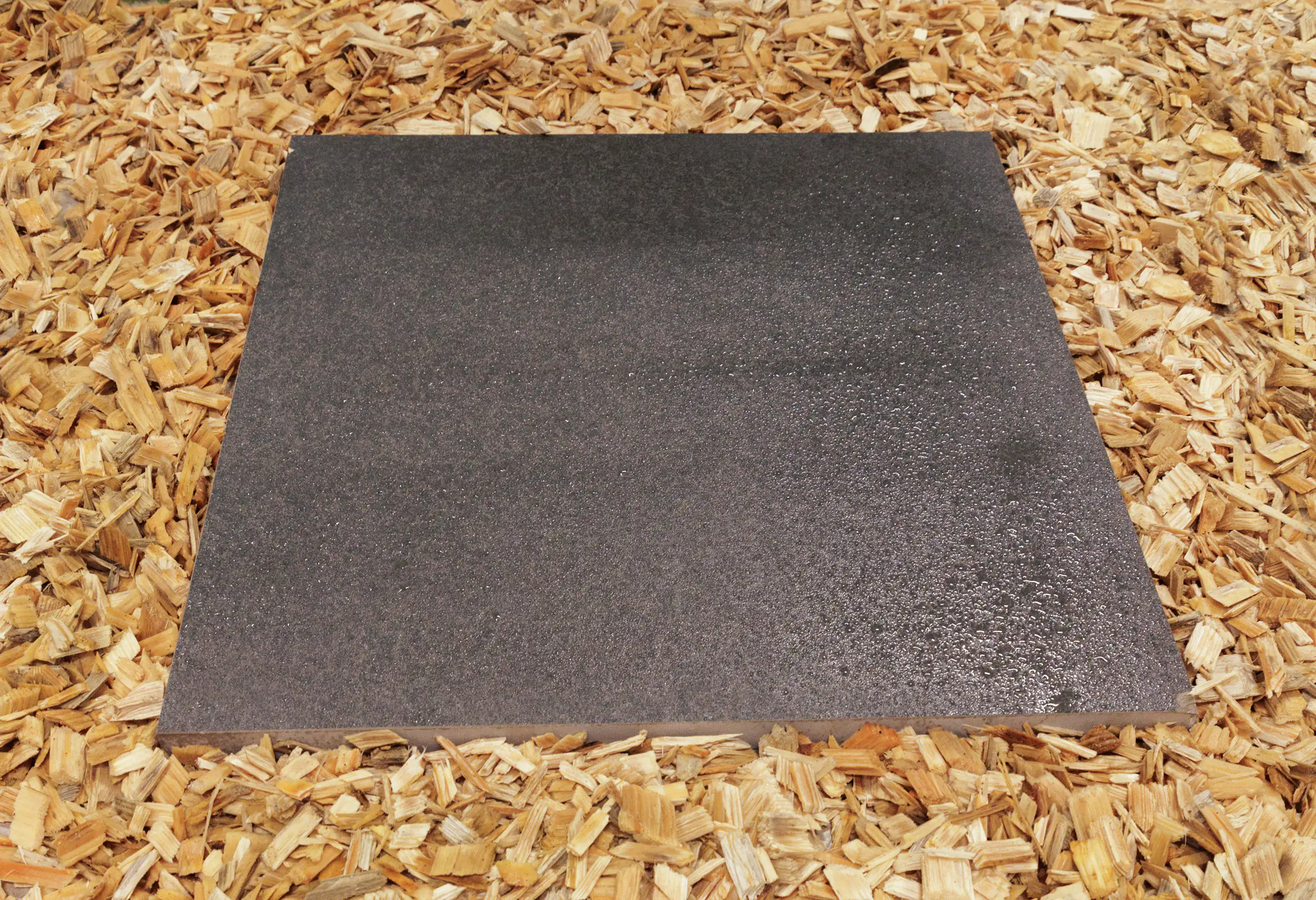 Terrassenplatte Feinsteinzeug Basalt Stone 60 x 60 x 3 cm grau Terrassenplatte Feinsteinzeug Basalt Stone 60 x 60 x 3 cm grau