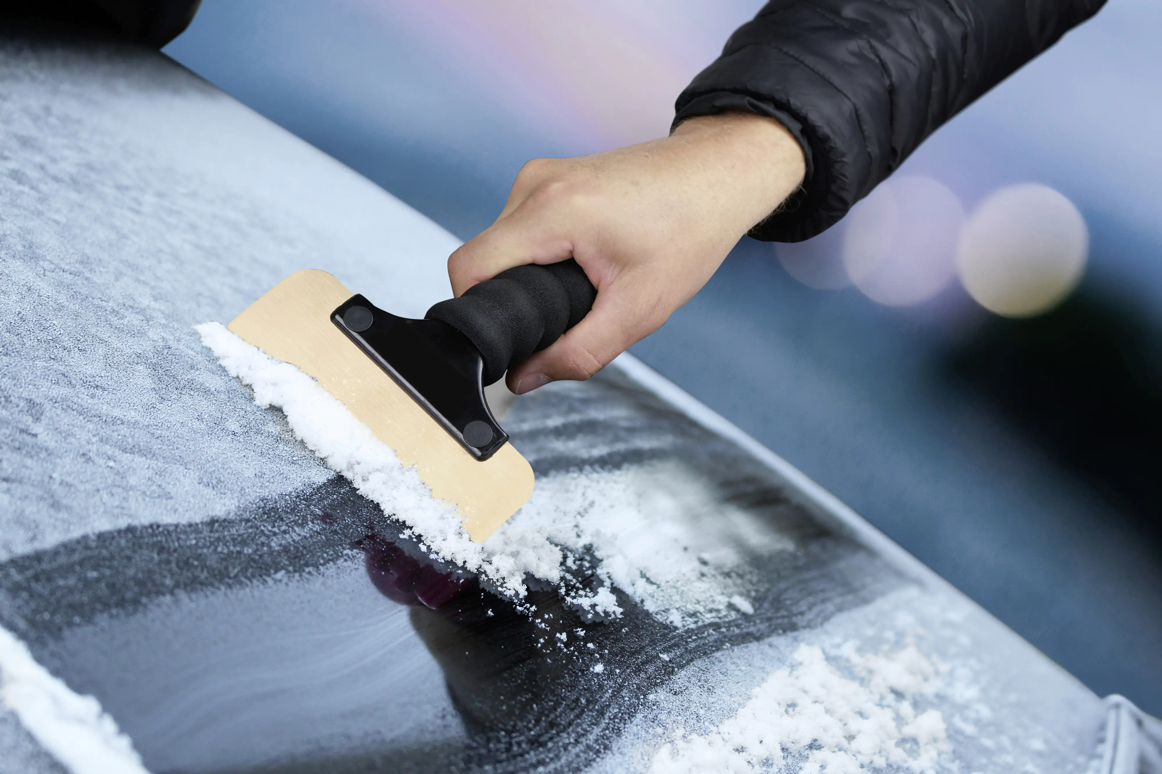 APA Eiskratzer Polar Soft mit Bronzeklinge federelastisch