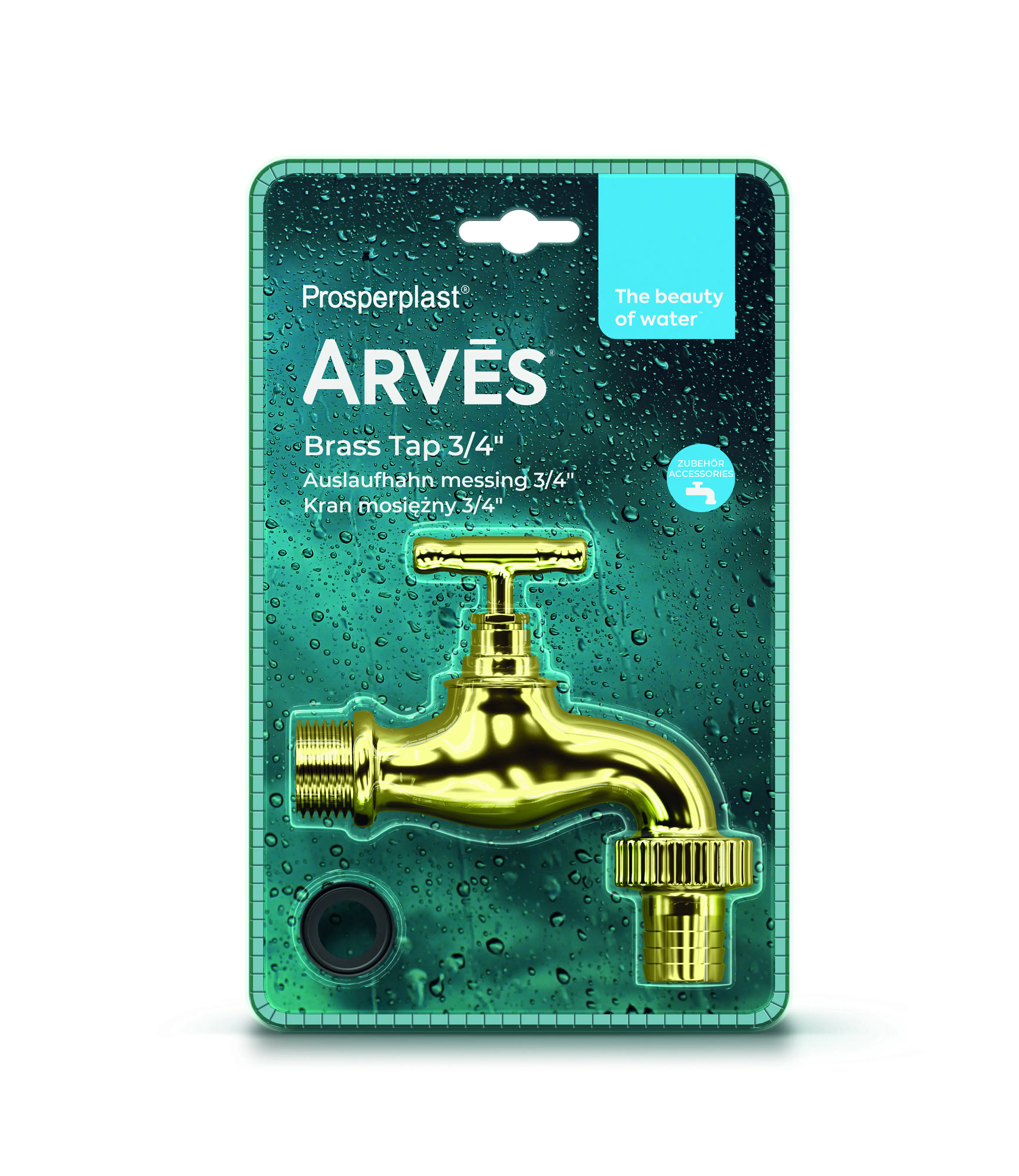 Arves Auslaufhahn 3/4'' (19 mm) Messing