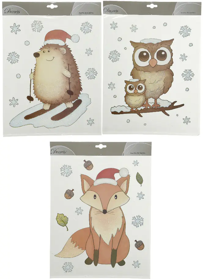 Kaemingk Fensterbilder bunt 10 x 28.50 x 34.50 cm