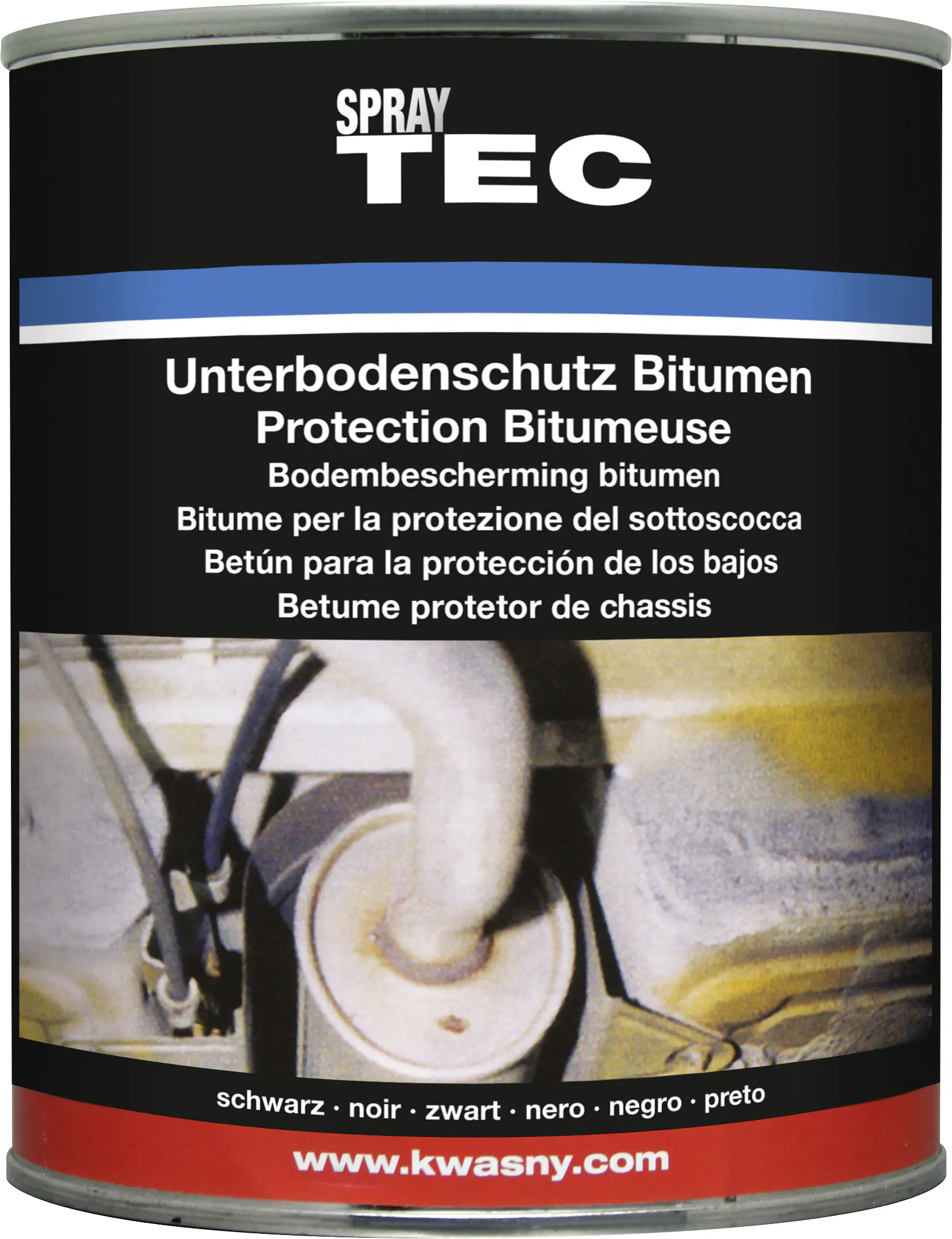 SprayTEC Unterbodenschutz Bitumen schwarz 1,3kg