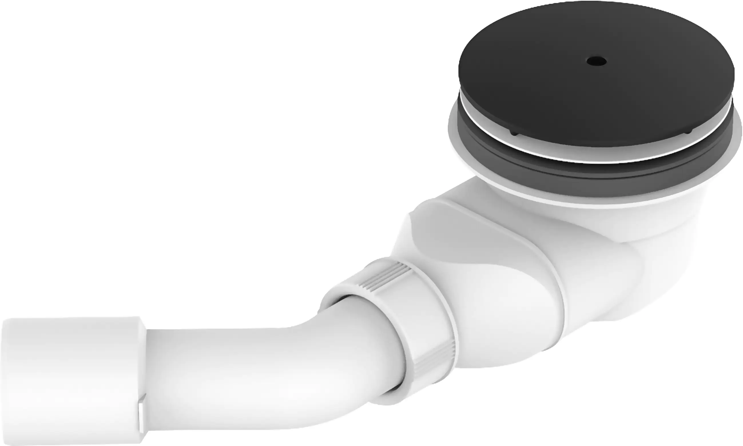 Ottofond Ablaufgarnitur Tasso 90 schwarz-matt Ottofond Ablaufgarnitur Tasso 90 schwarz-matt