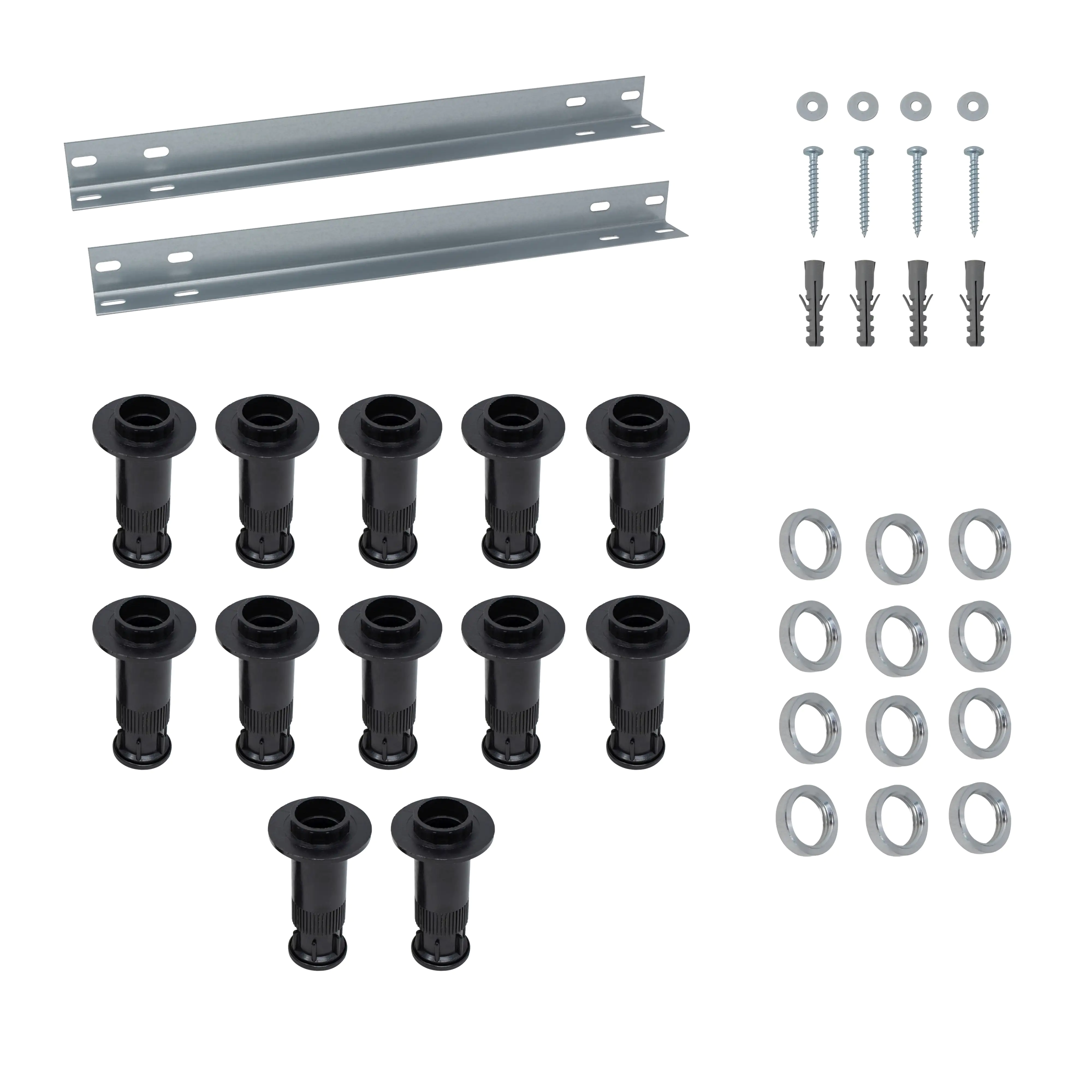 Schulte Montageset Duschwanne DWM-Tec bis längste Seite: 100 cm