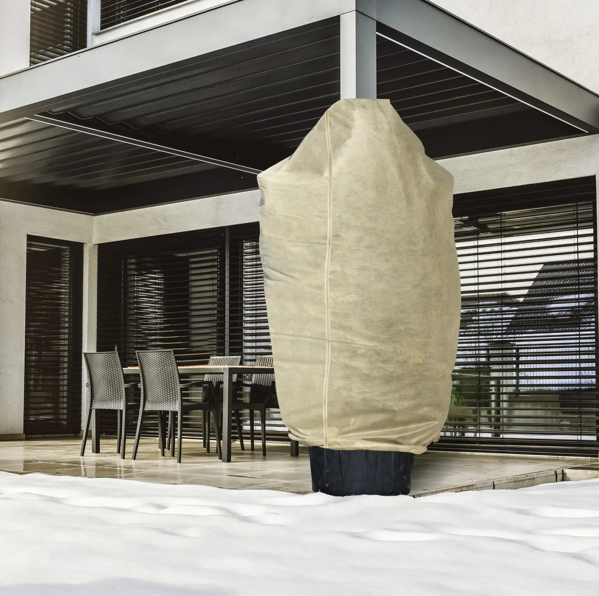 9003117074194 Windhager Vlieshaube Super-Protect XXL 2 x 2,4 m, beige