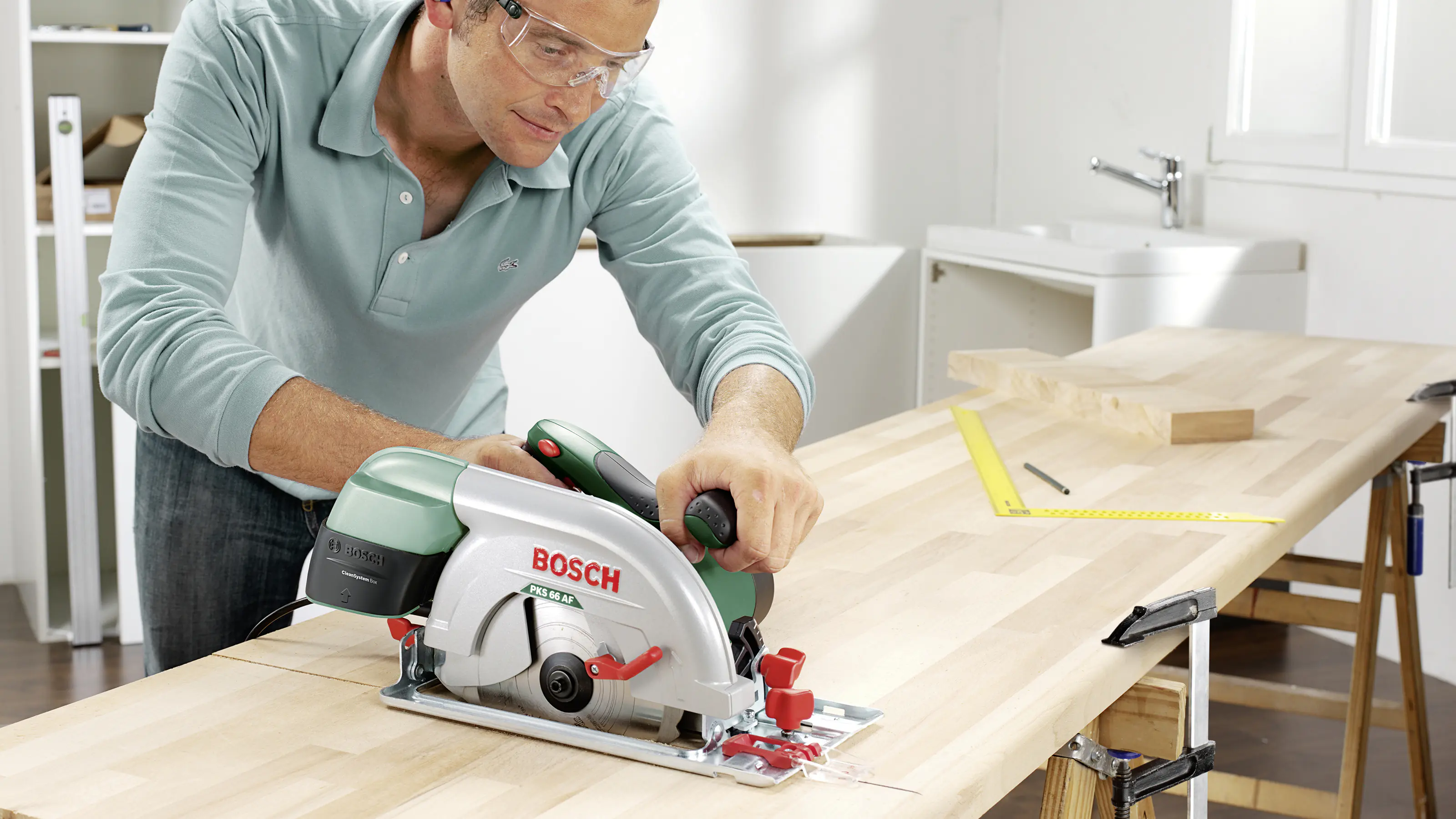 Bosch Handkreissäge PKS 66 AF 1600 Watt