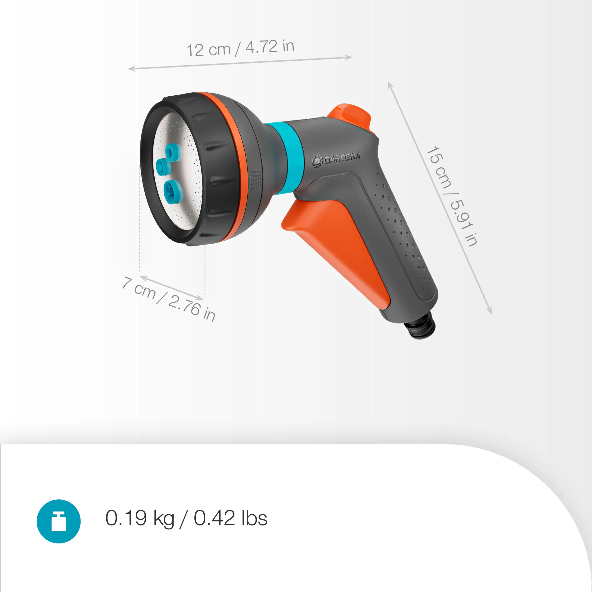 Gardena Multifunktionsbrause Classic Starter Set