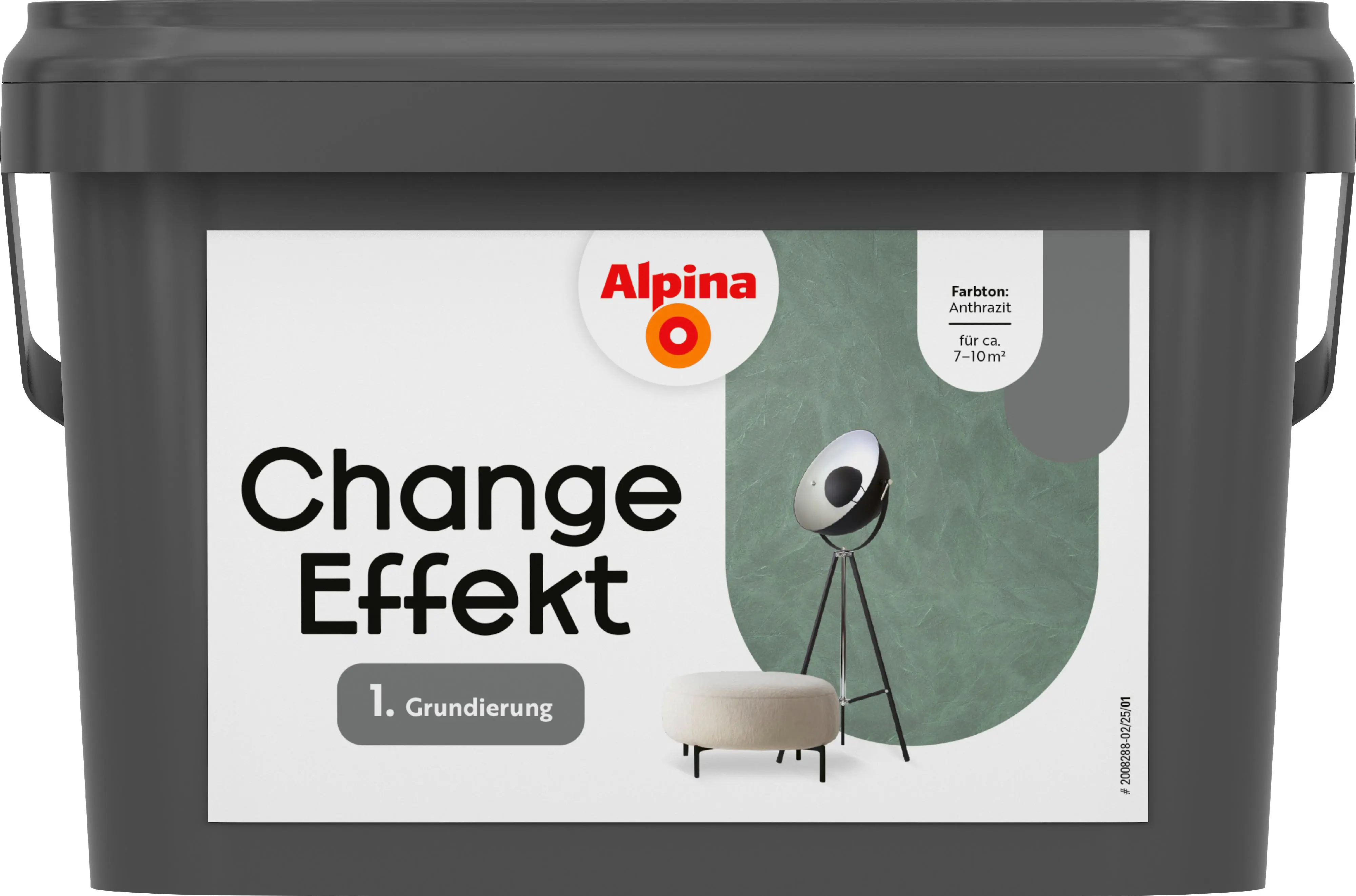 Alpina Grundierung für Effektfarben anthrazit 2,5 L