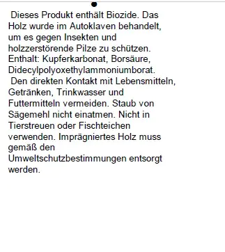 Pflanzstab Kiefer braun 150 x 4,1 x 4,1 cm