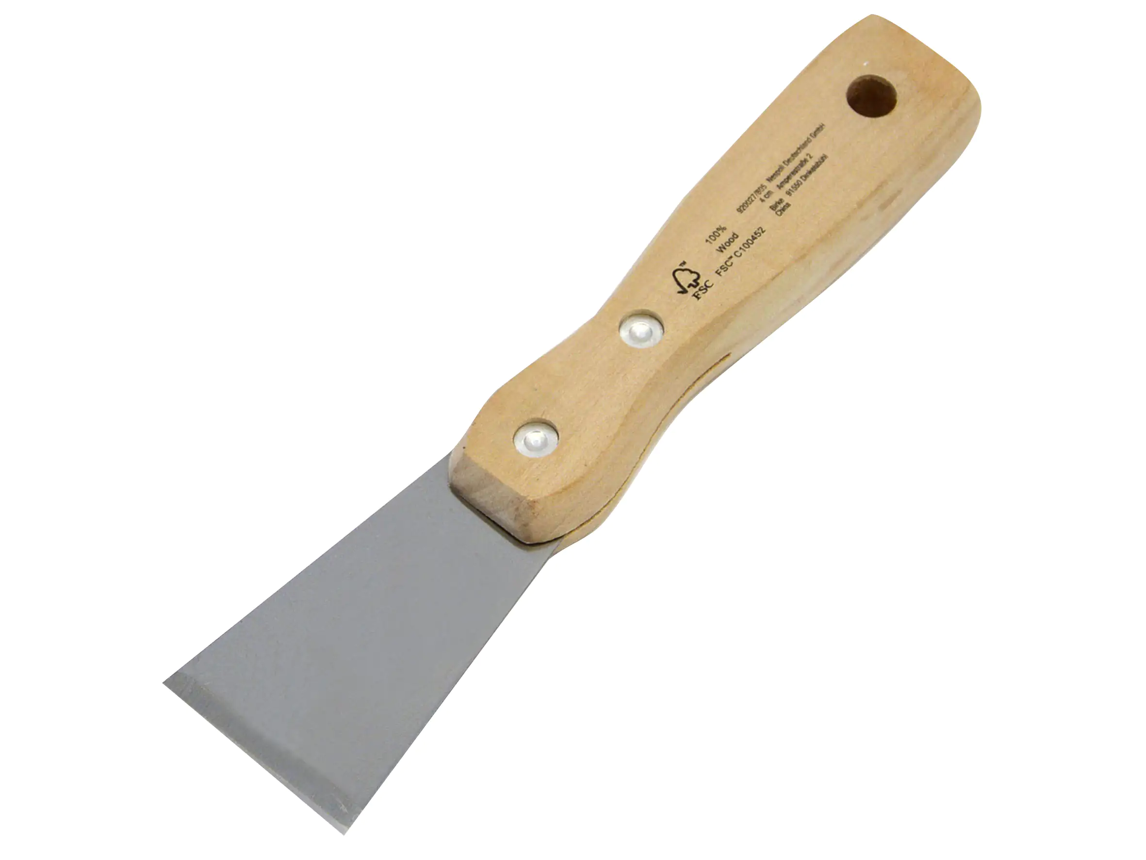 Nespoli Glasschaber Griff: Holz