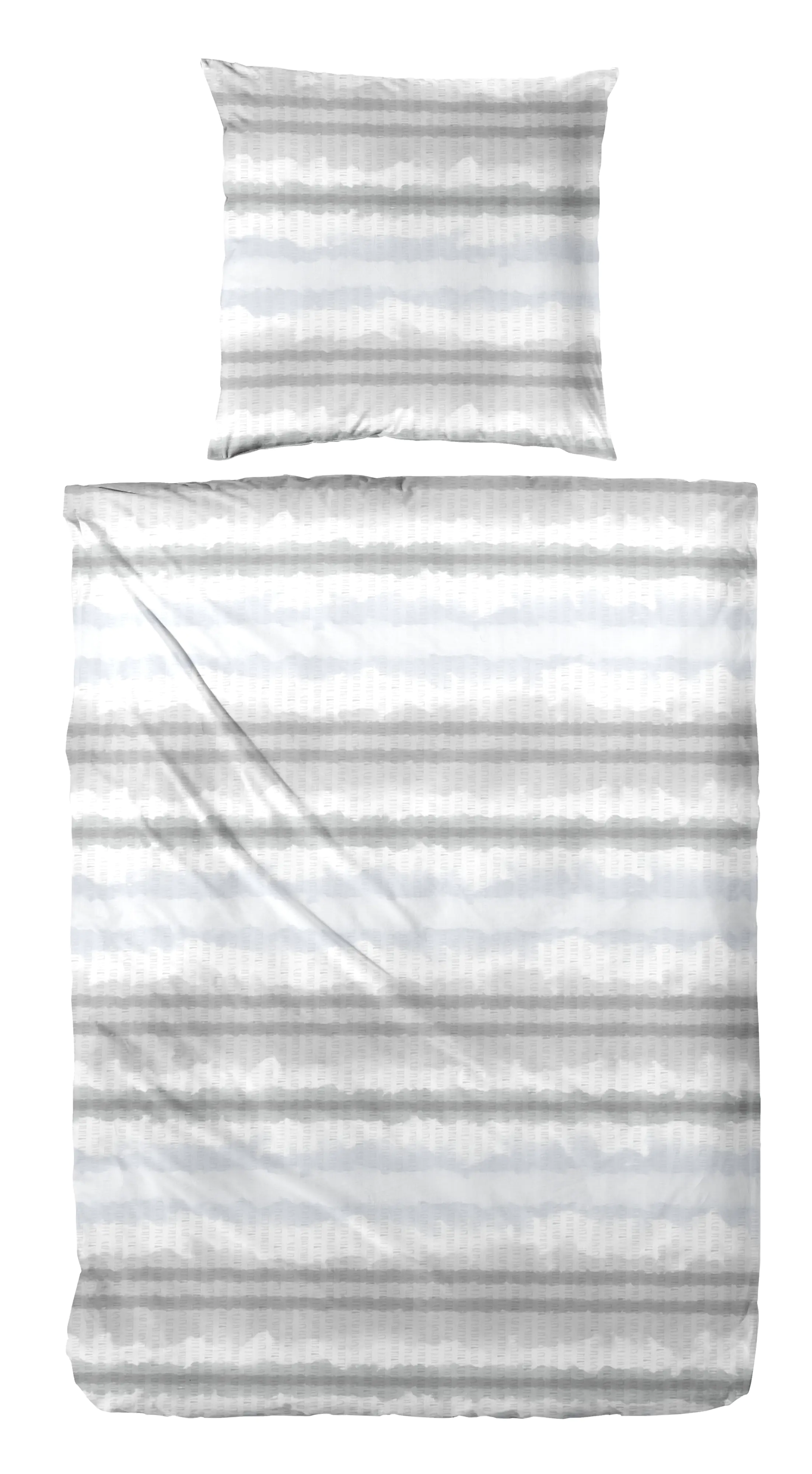 Westminster Bettwäsche Mikrofaser gestreift blau grau 135 x 200 cm Westminster Bettwäsche Mikrofaser gestreift blau grau 135 x 200 cm