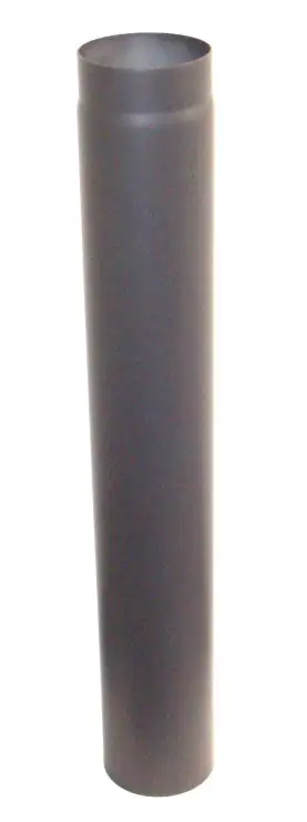 FireFix Ofenrohr Ø 120 mm, 100 cm, schwarz