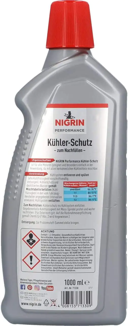 Nigrin Kühlerschutz universal 1L Nigrin Kühlerschutz universal 1L