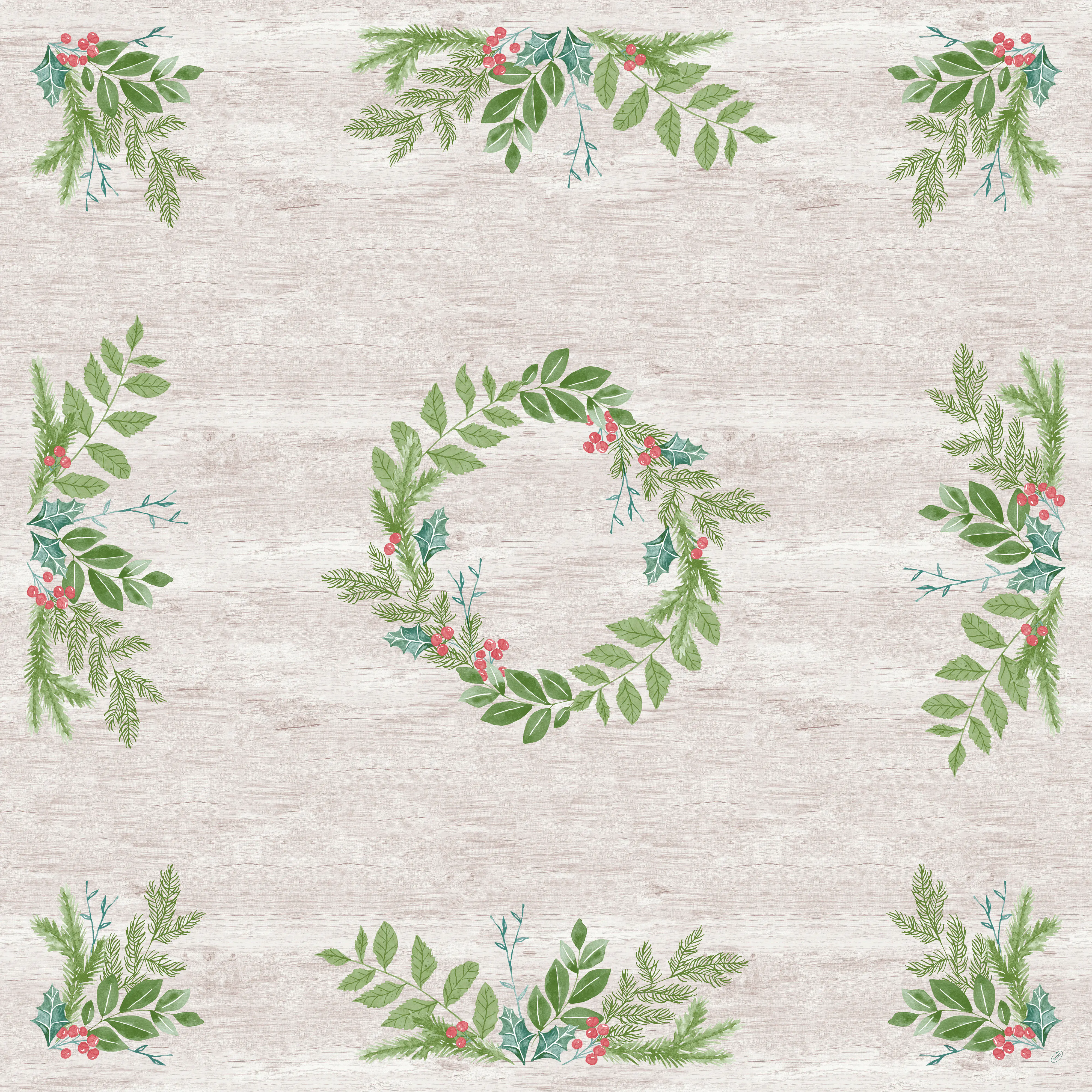 Duni Mitteldecke winter greene 84 X 84 cm