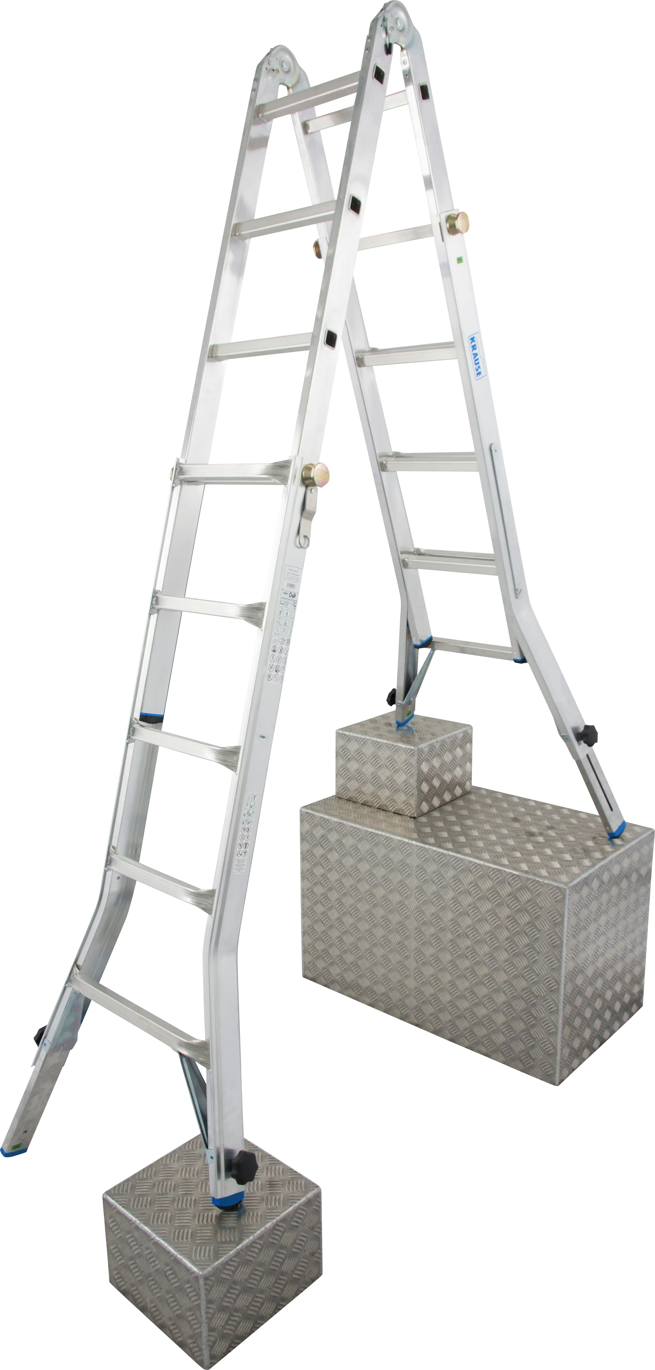 Krause Aluminium-Teleskopleiter STABILO 6,05 m