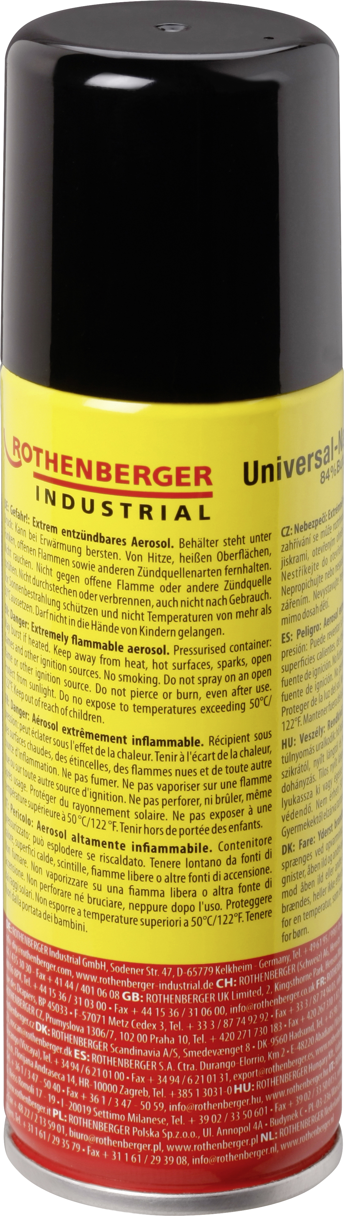Nachfüllkartusche Universal-Gas 100 ml mit Düsenadapter