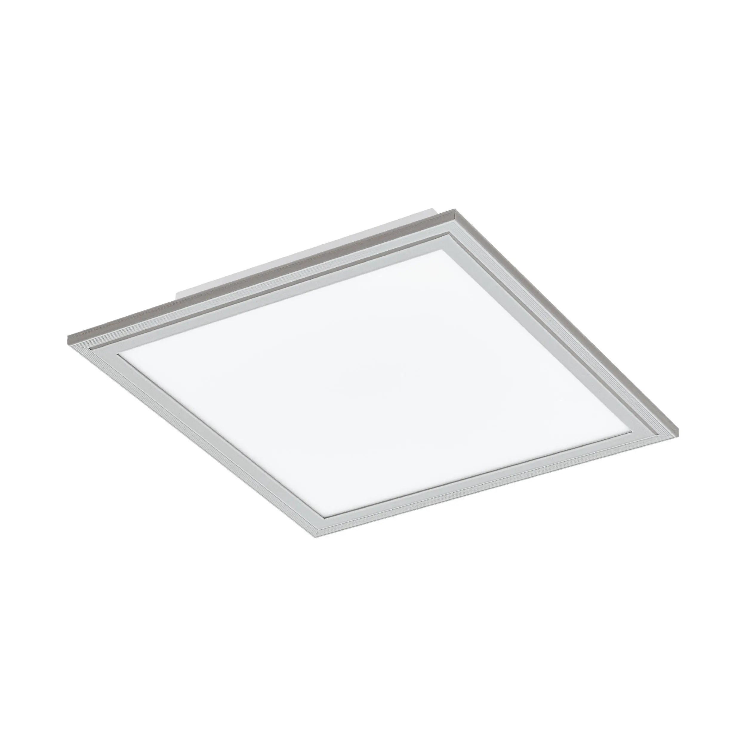 Eglo LED Deckenleuchte Salobrena 2 grau 30 x 30 cm neutralweiß dimmbar