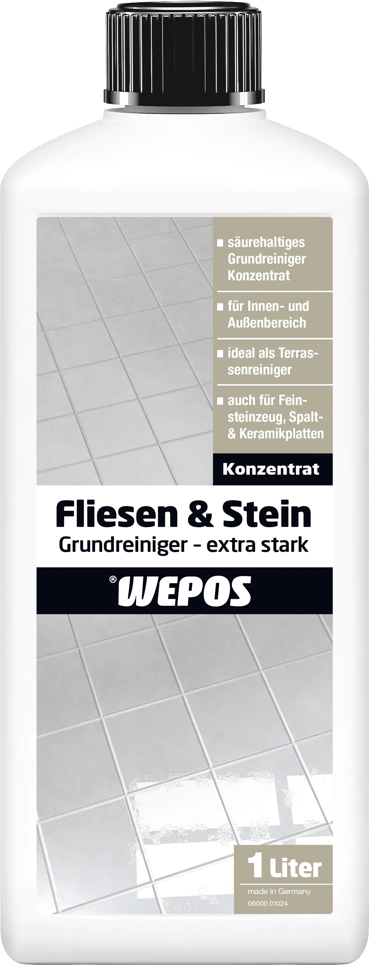 Wepos Fliesen- und Steinreiniger 1 L Wepos Fliesen- und Steinreiniger 1 L