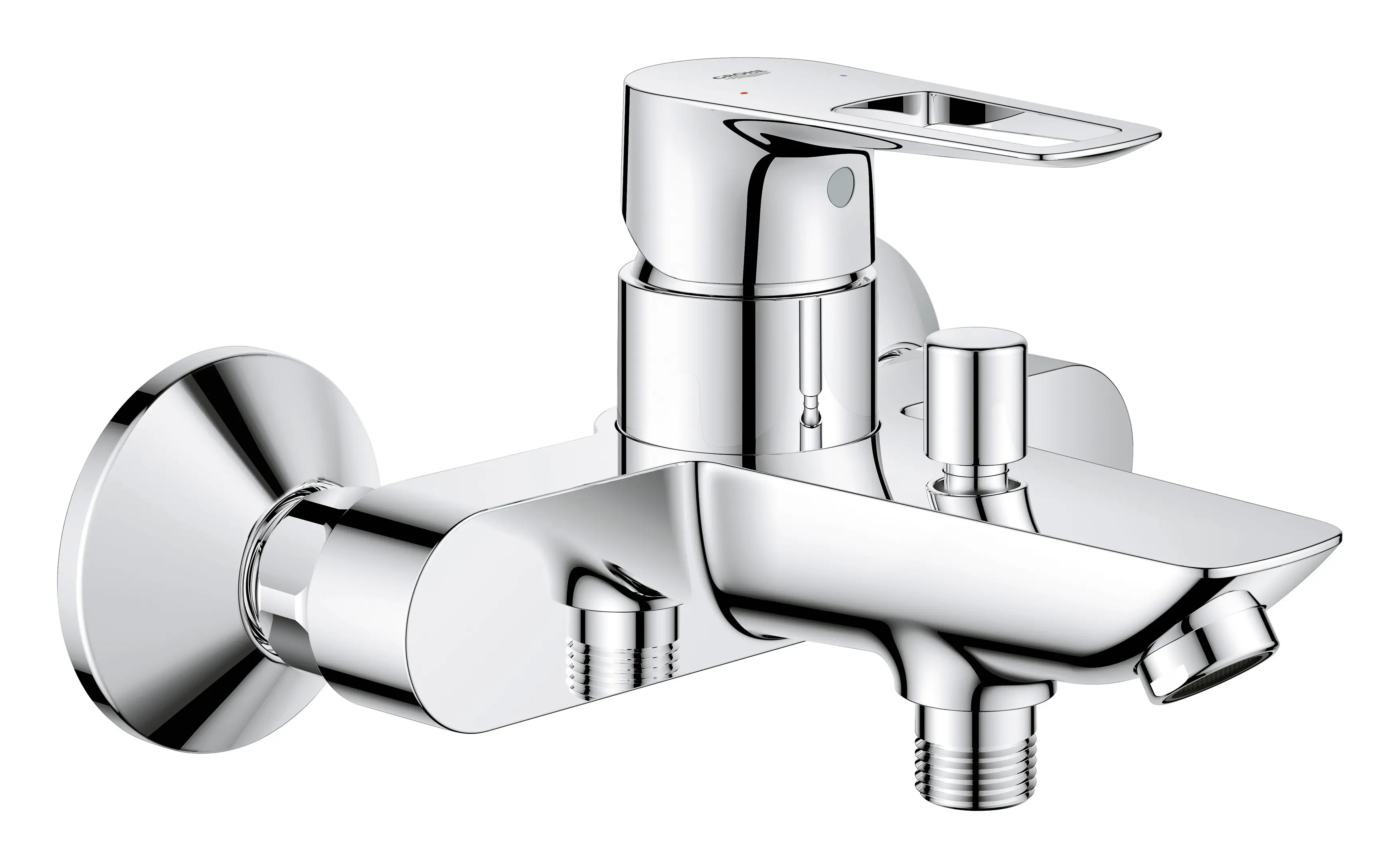 Grohe Start Loop Einhand-Wannenbatterie, 1/2", chrom, mit langlebiger Oberfläche Grohe Start Loop Einhand-Wannenbatterie, 1/2", chrom, mit langlebiger Oberfläche