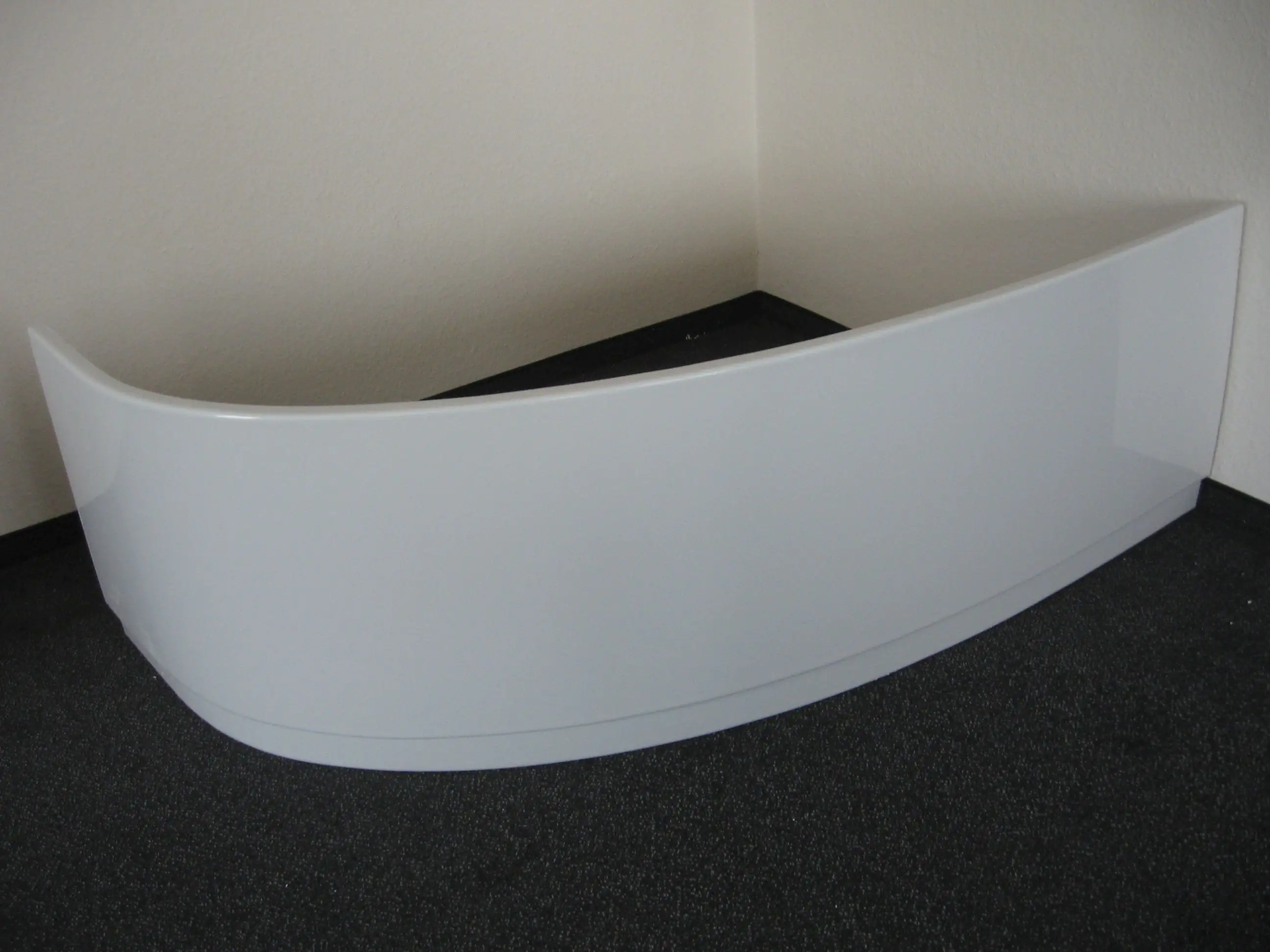 Ottofond Acrylschürze Marina 218 x 56 cm, weiß, Modell A