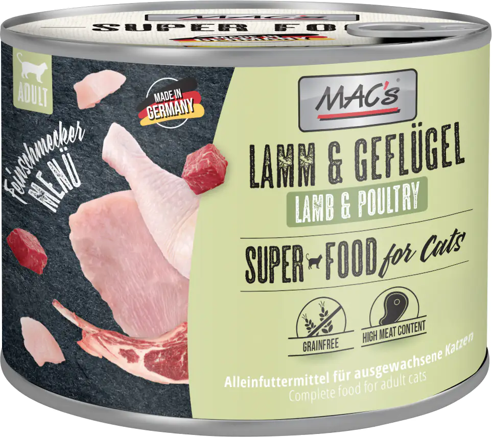 Macs Cat Feinschmecker Lamm & Geflügel 100 g