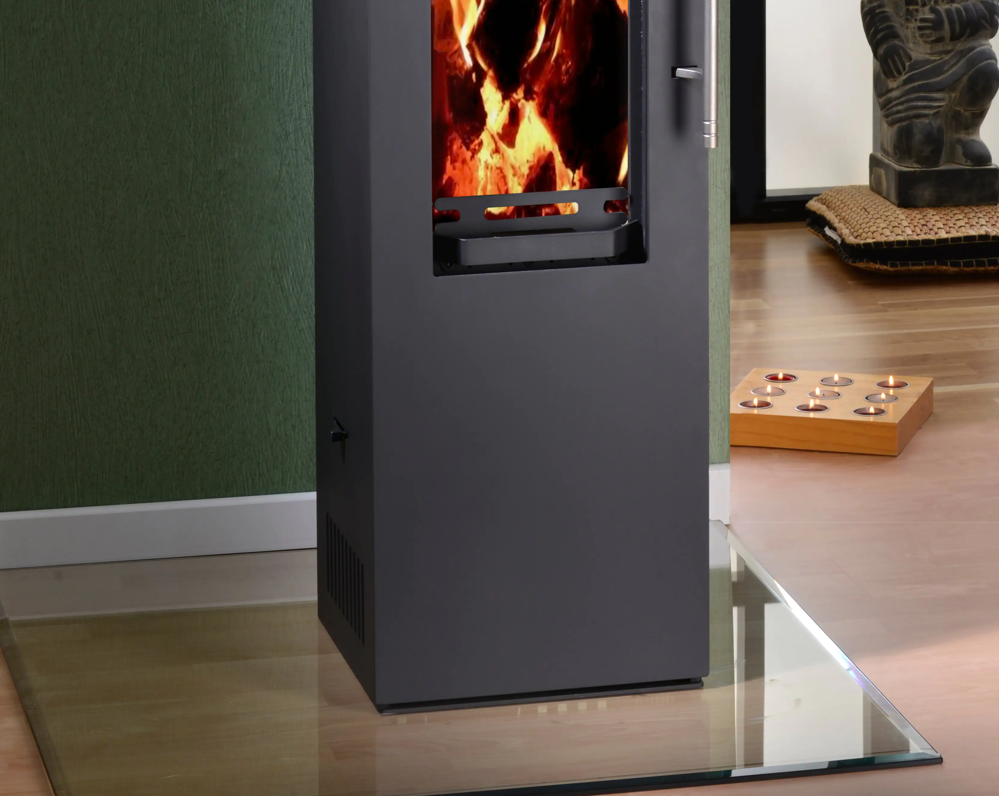 FireFix Bodenplatte Glas 120 x 100 cm Rechteck Funkenschutzplatte FireFix Bodenplatte Glas 120 x 100 cm Rechteck Funkenschutzplatte