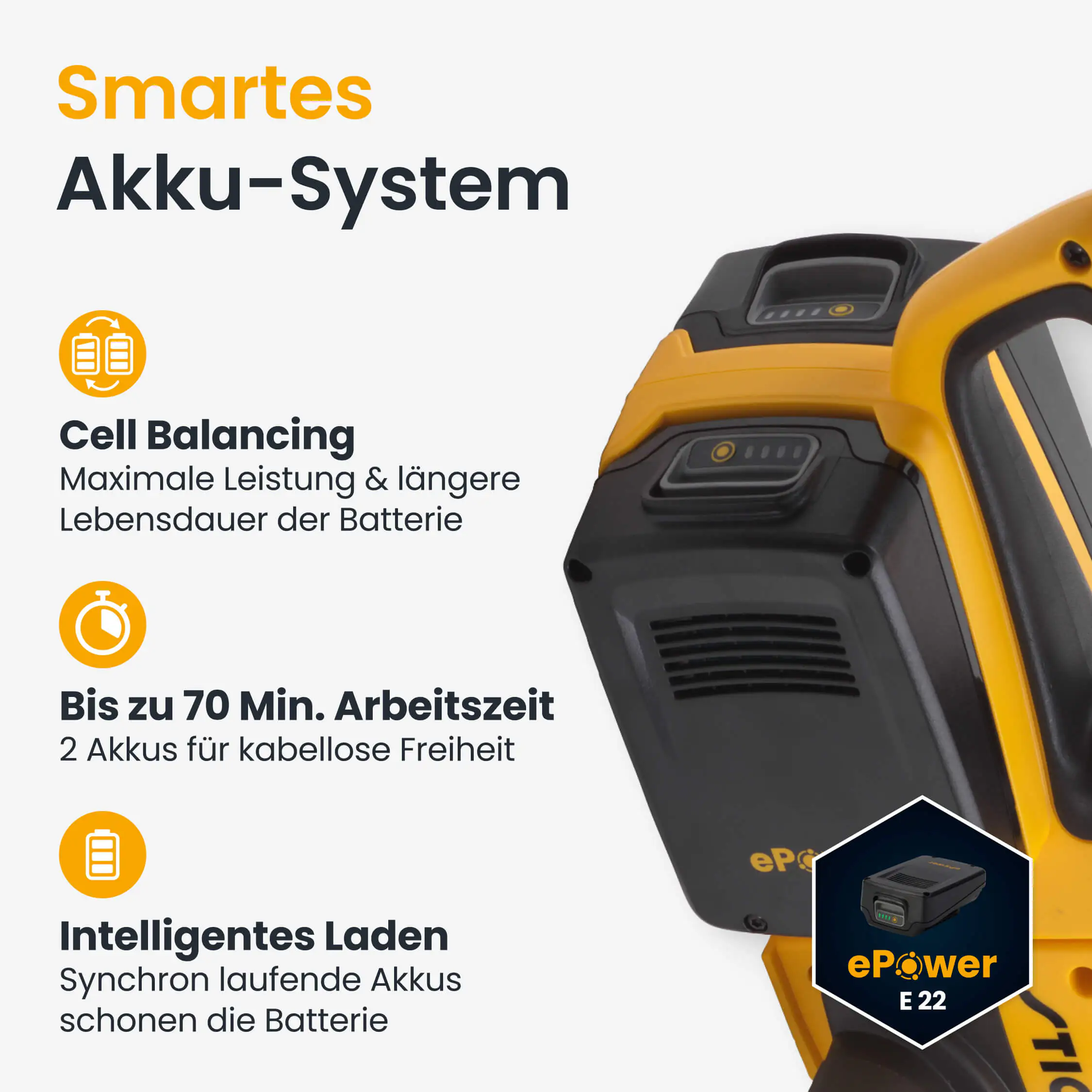 Stiga Akku-Heckenschere HT 300e Set inkl. Akkus und Ladegerät