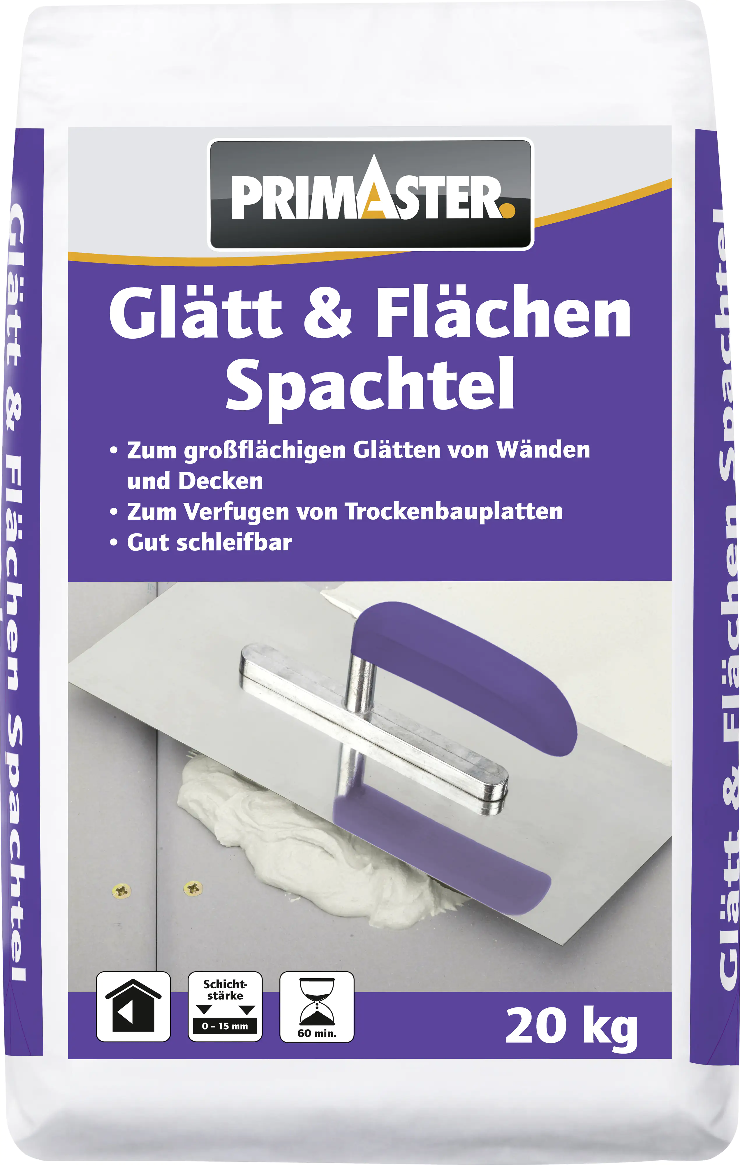 Primaster Glätt & Flächenspachtel 20 kg 42 St. Palettenabnahme Primaster Glätt & Flächenspachtel 20 kg 42 St. Palettenabnahme