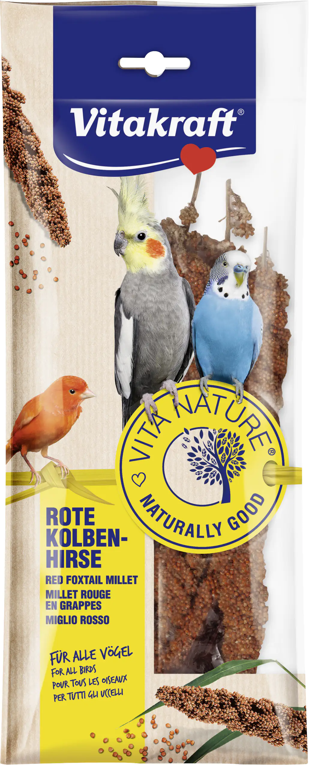 Vitakraft VITA NATURE® Rote Kolbenhirse 80 g