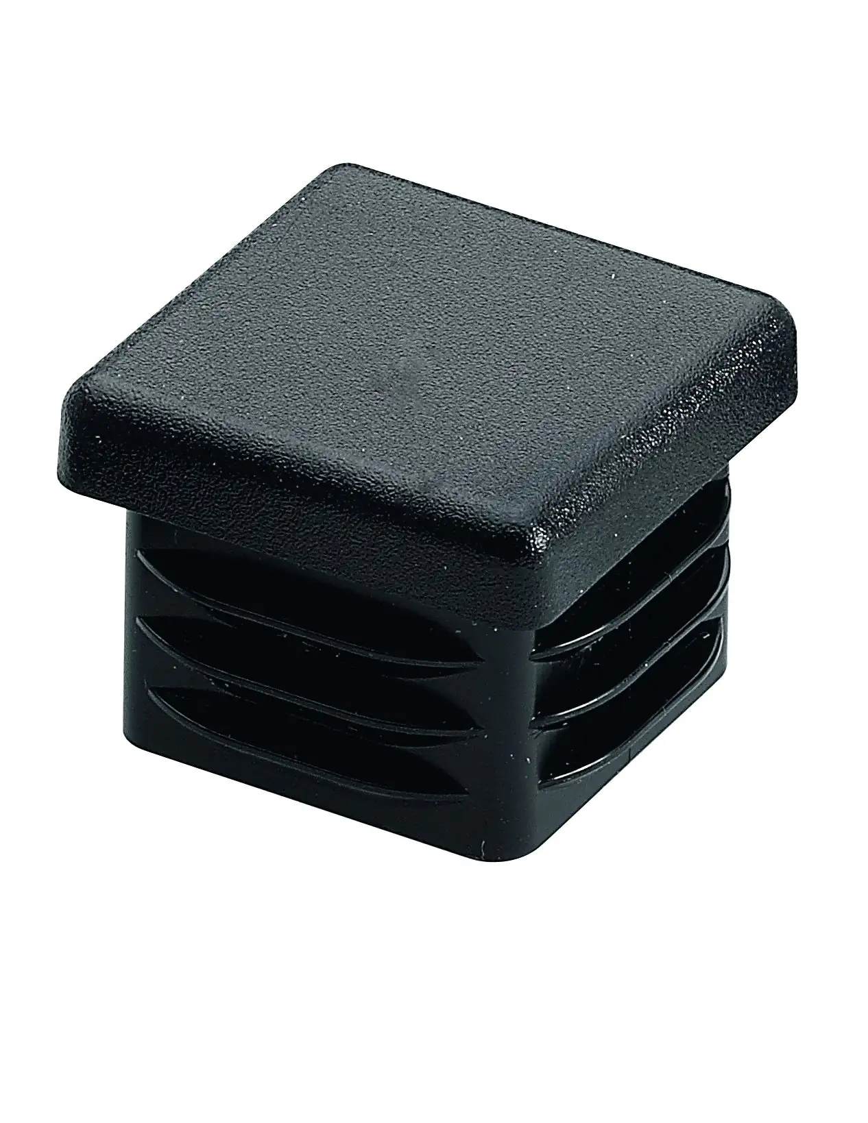 Hettich Einsteckgleiter für Vierkantrohre 25 x 25 mm Kunststoff, 4 Stück