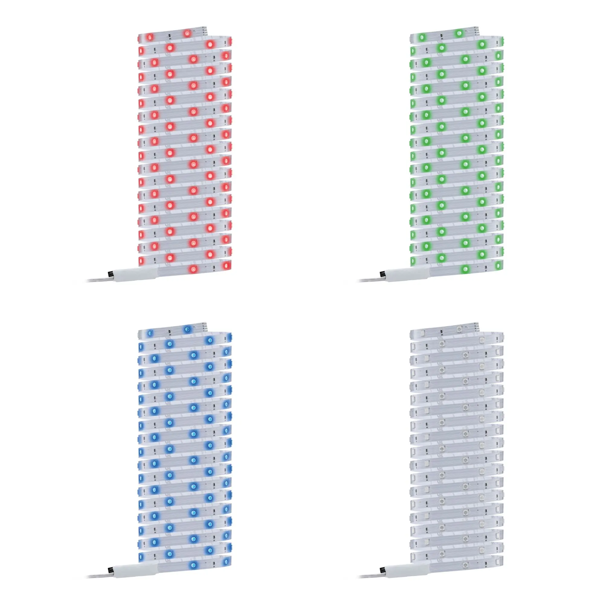 Paulmann LED-Strips BaseLED Komplett Set 10 m weiß Metall