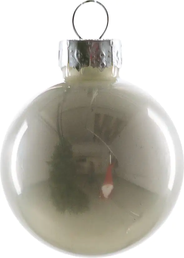 2076601538929_03 TrendLine Weihnachtskugeln aus Glas Ø 3,5 cm weiß 16 Stück