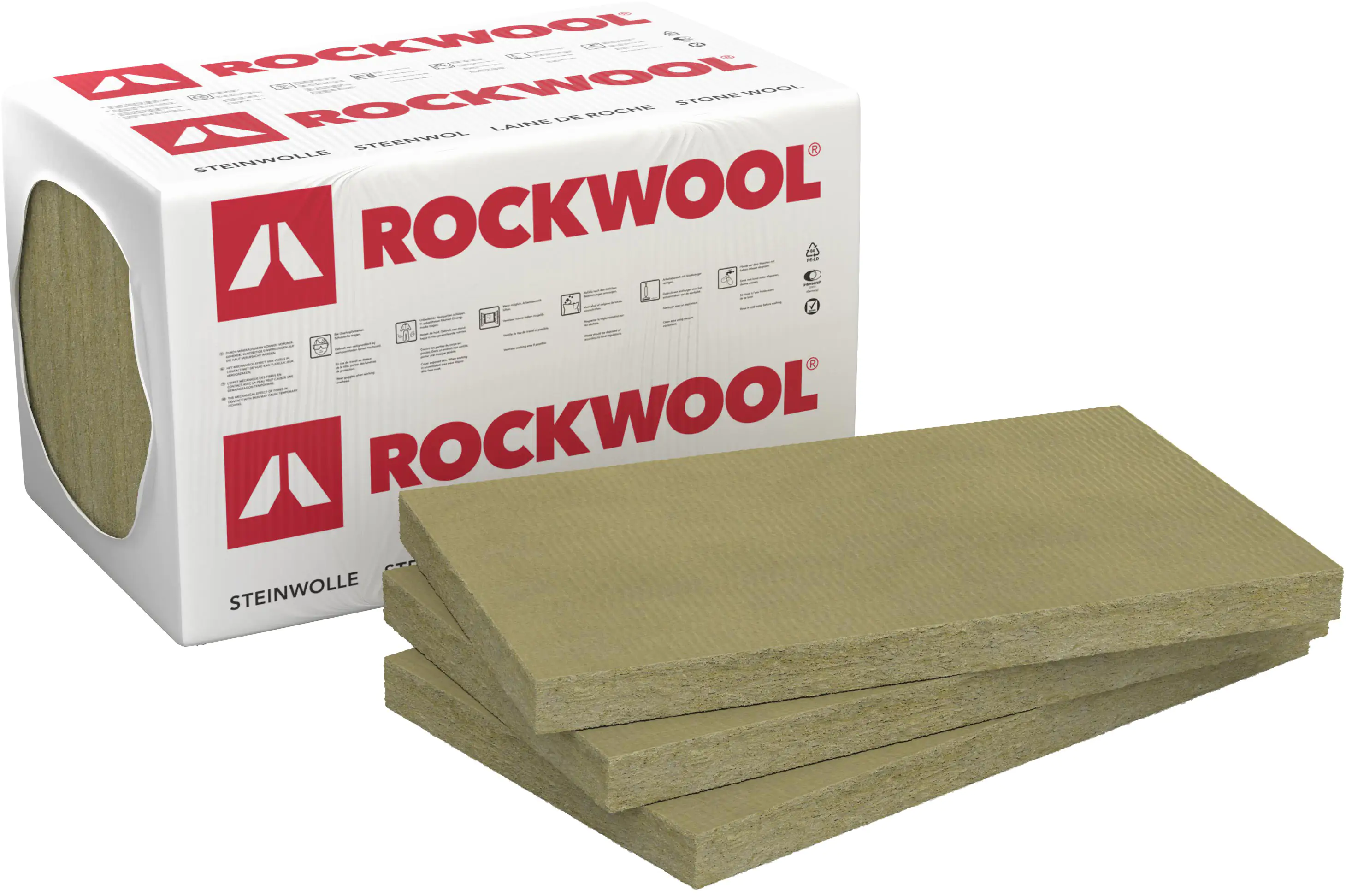 Rockwool Trennwandplatte Sonorock Akustik WLG 040 Rockwool Trennwandplatte Sonorock Akustik WLG 040