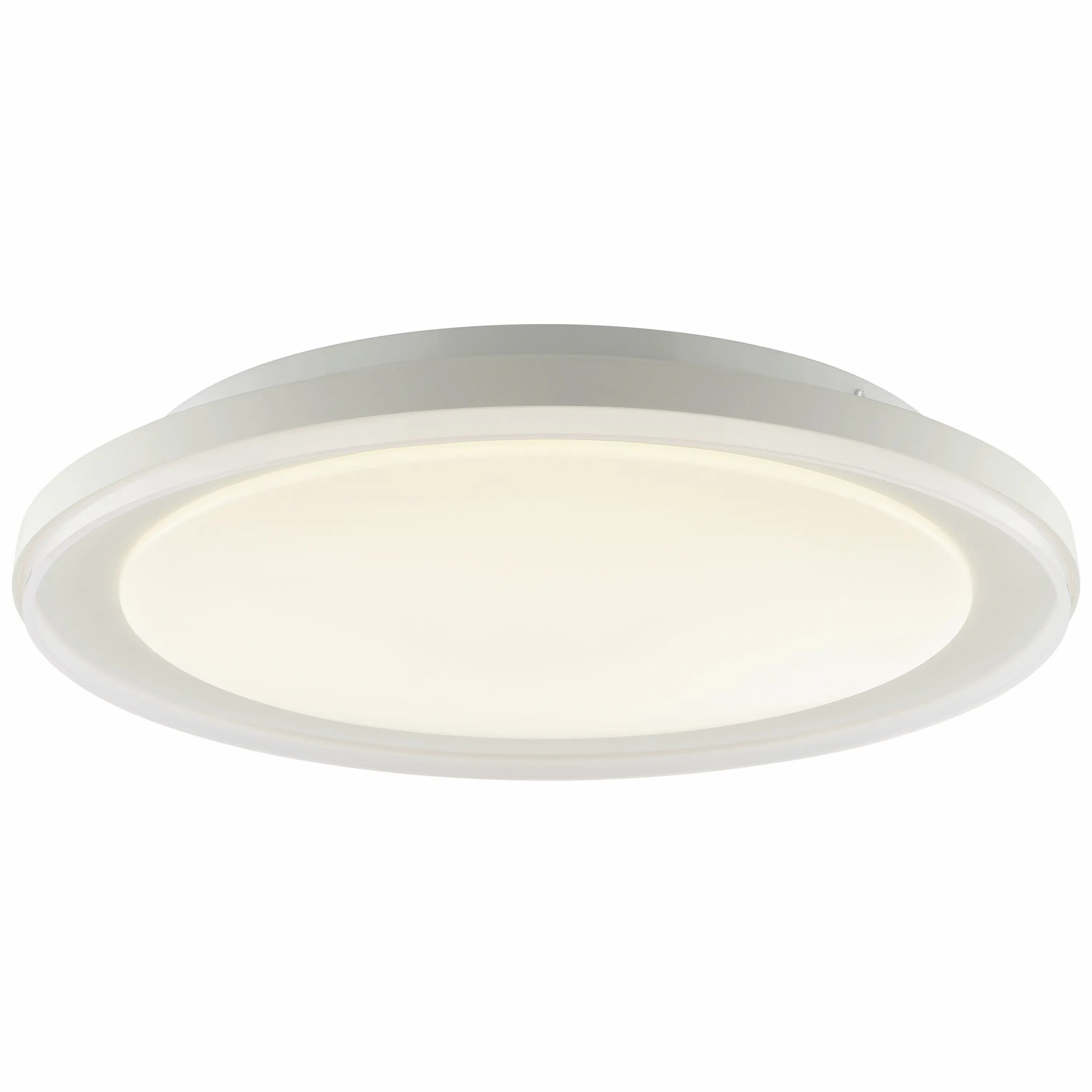 Brilliant LED Deckenleuchte Pederson Ø 45 x 9,5 cm warmweiß-kaltweiß weiß