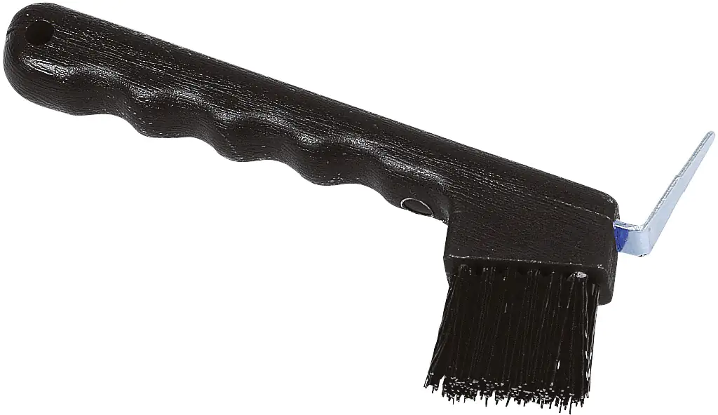 Kerbl Hufkratzer mit Bürste robuster Kunsstoff