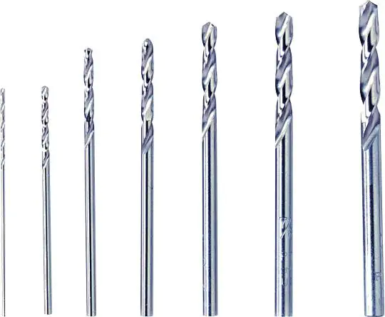 Dremel Präzisions-Bohrersatz 628 7-teilig Holz-/Weichmetallbohrer