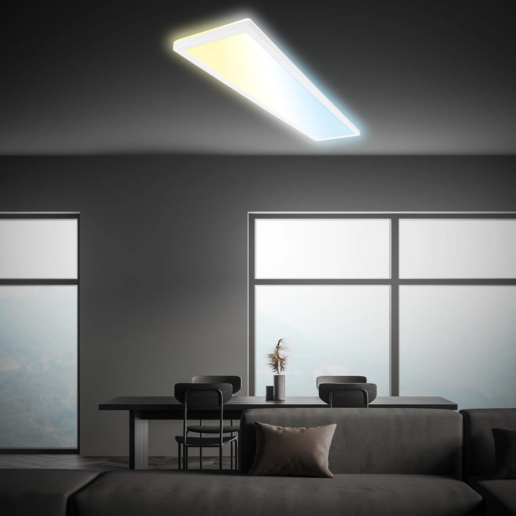 Briloner LED Panel Tava 36W 98x20x3 weiß dimmbar warmweiß-kaltweiß Briloner LED Panel Tava 36W 98x20x3 weiß dimmbar warmweiß-kaltweiß