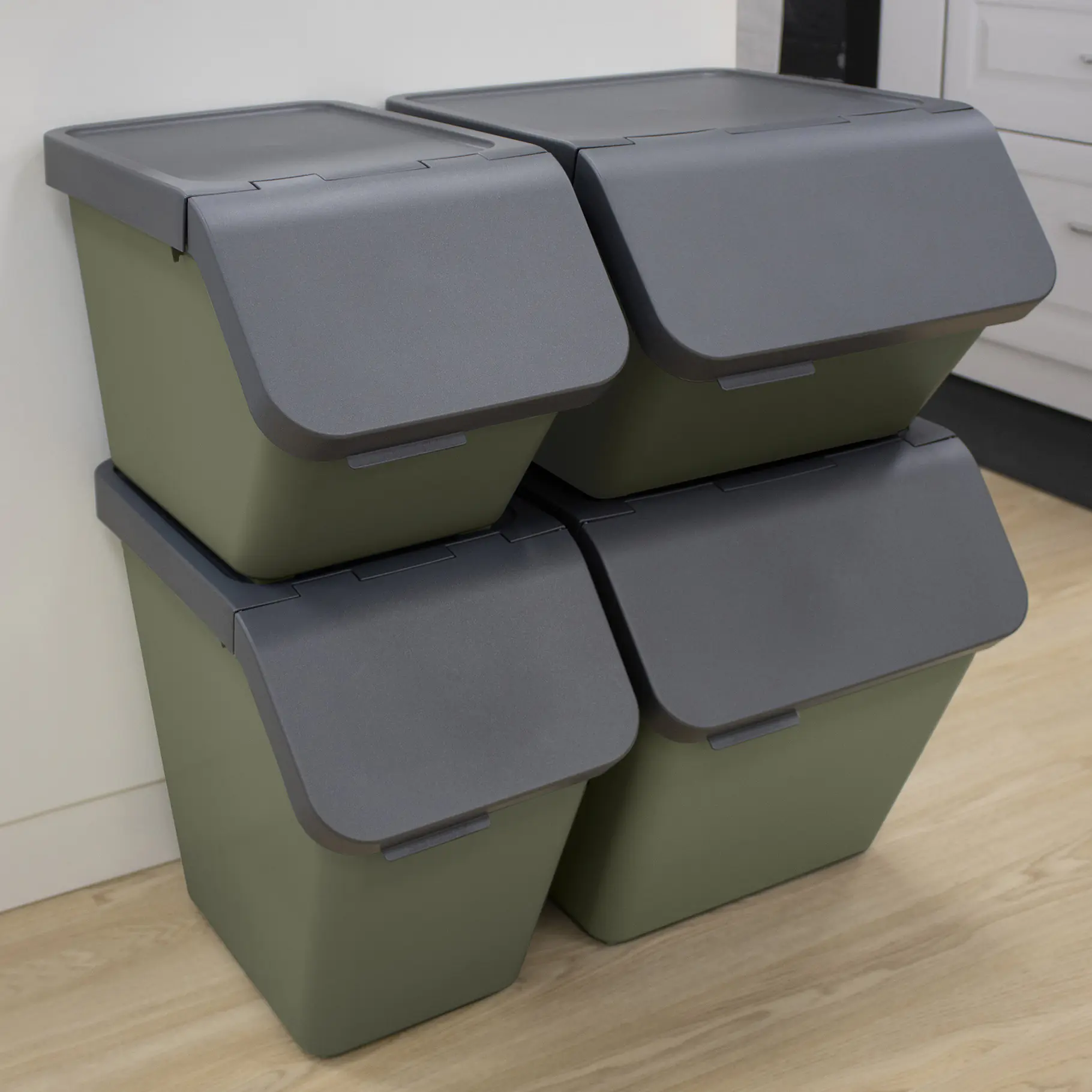 Sunware Sortiereinheit Sigma Home 30 L dunkelgrün