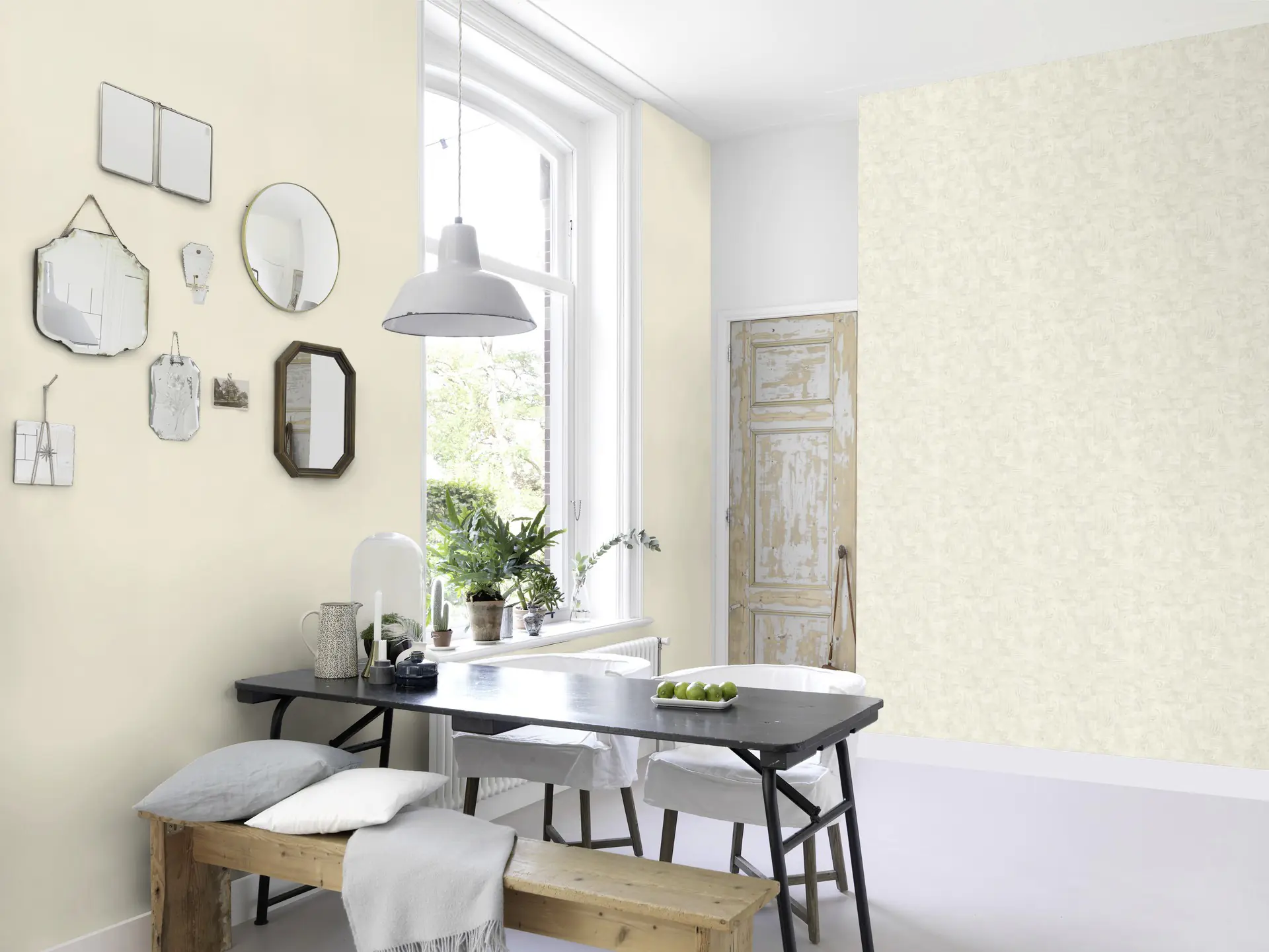 Rasch Vliestapete 751628 Weiß-Cremeweiß Muster & Motive 10,05 m x 0,53 m