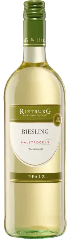 Rietburg Weißwein Riesling halbtrocken Deutschland 1 x  1 L