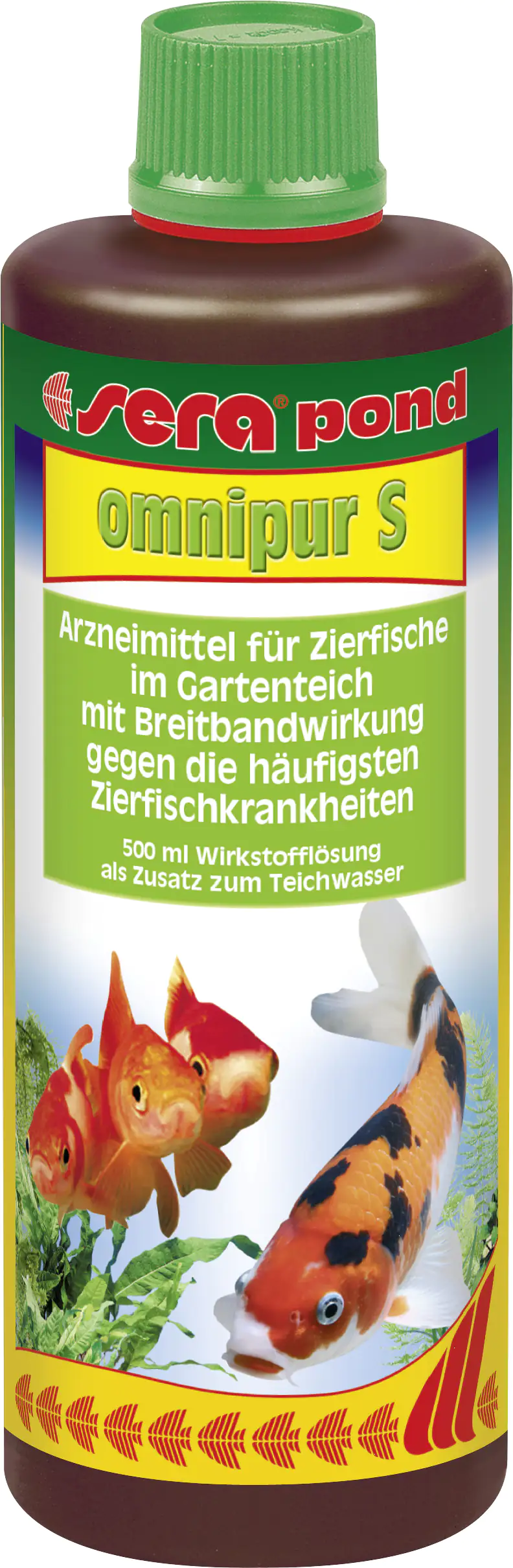 Sera Pond Arzneimittel für Teichfische Omnipur S 500 ml Sera Pond Arzneimittel für Teichfische Omnipur S 500 ml