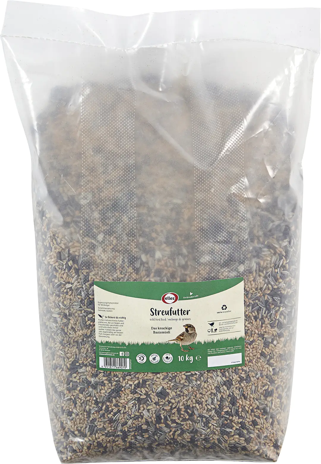 Elles Streufutter für Wildvögel 10 kg Elles Streufutter für Wildvögel 10 kg