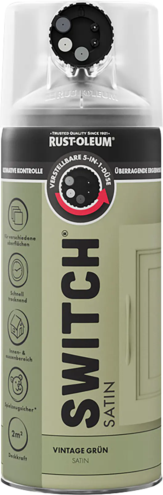 Rust-Oleum Sprühlack Switch 400 ml vintage grün matt