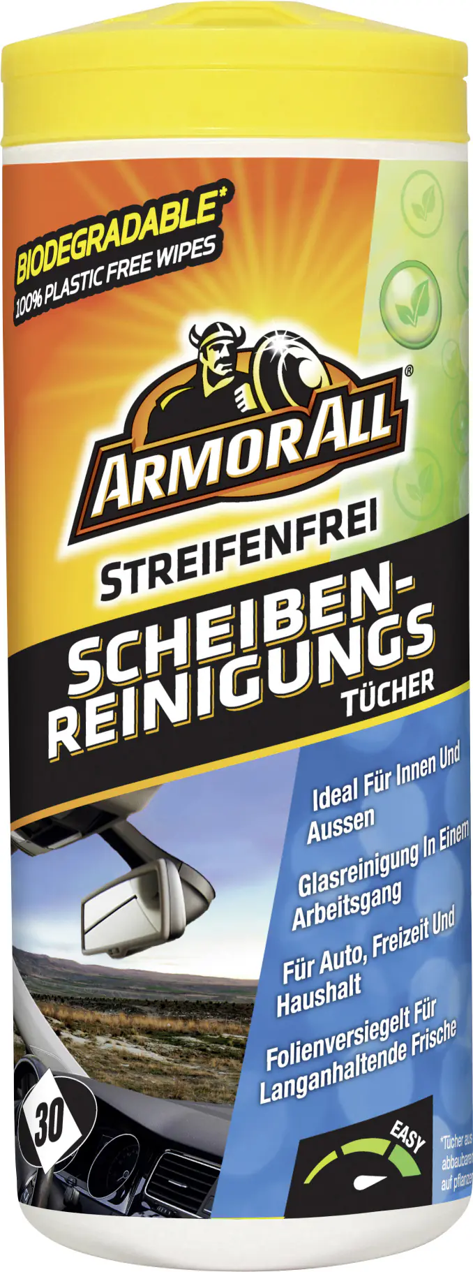 Armor All Scheibenreinigungstücher-Box 30 Tücher