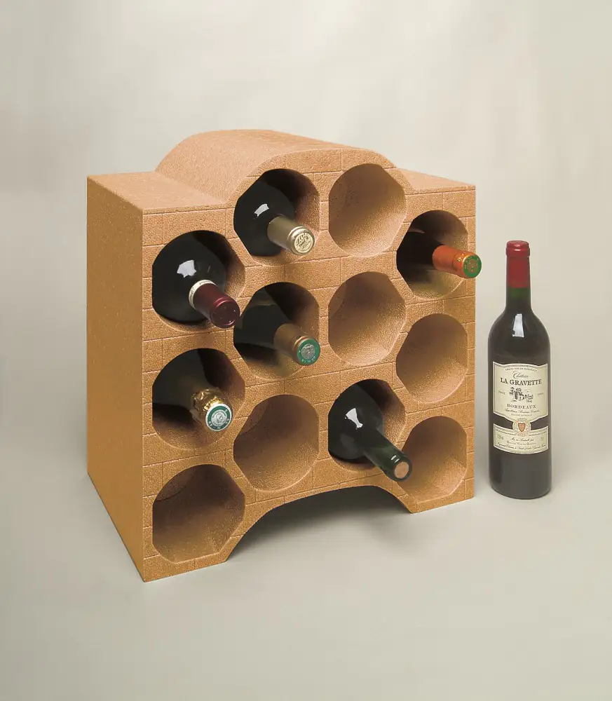 Climapor Weinregal 43 x 40 x 26 cm (L x B x H),